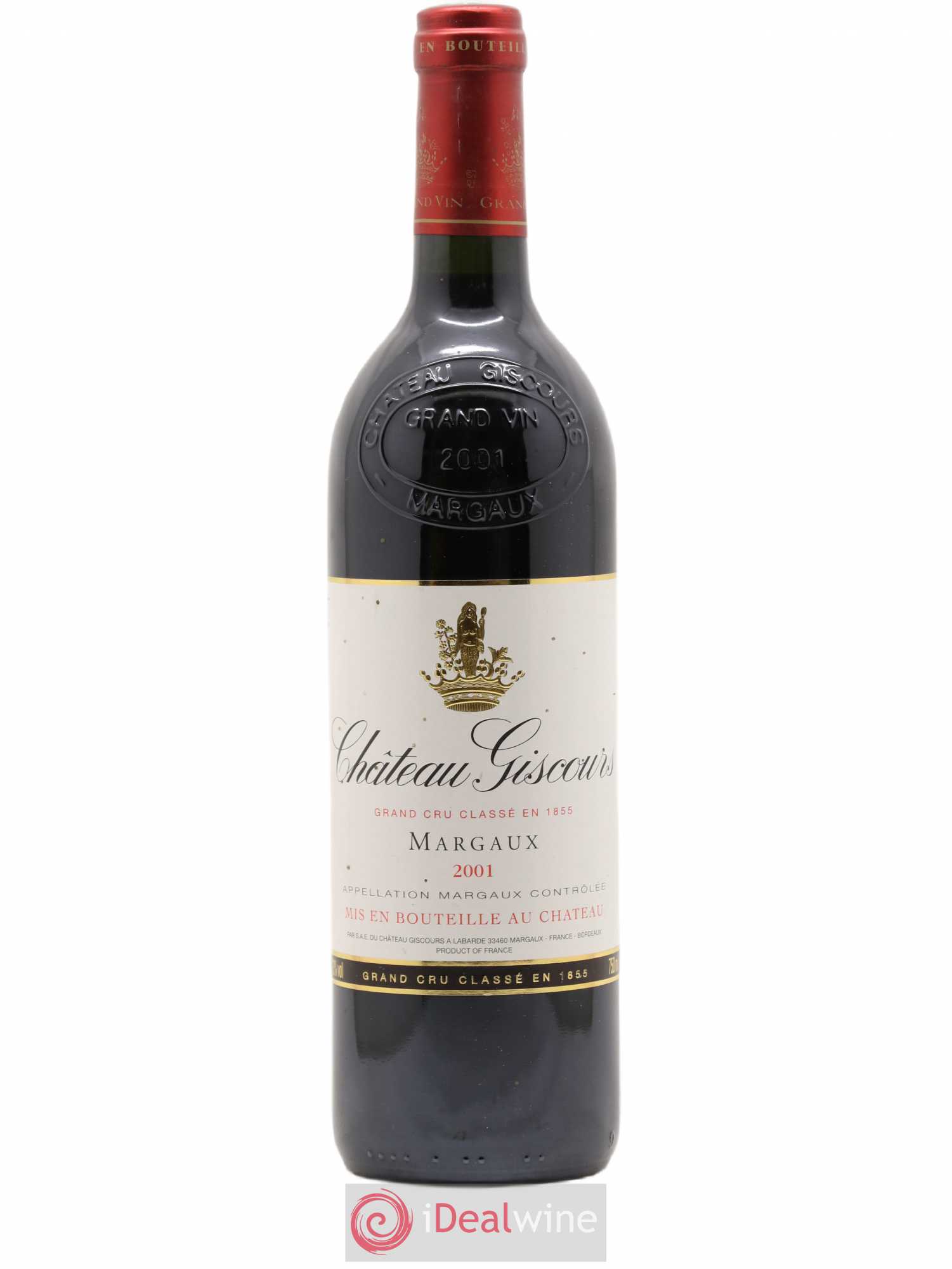 Château Giscours 3ème Grand Cru Classé 2001 - Lot de 1 bouteille - 0