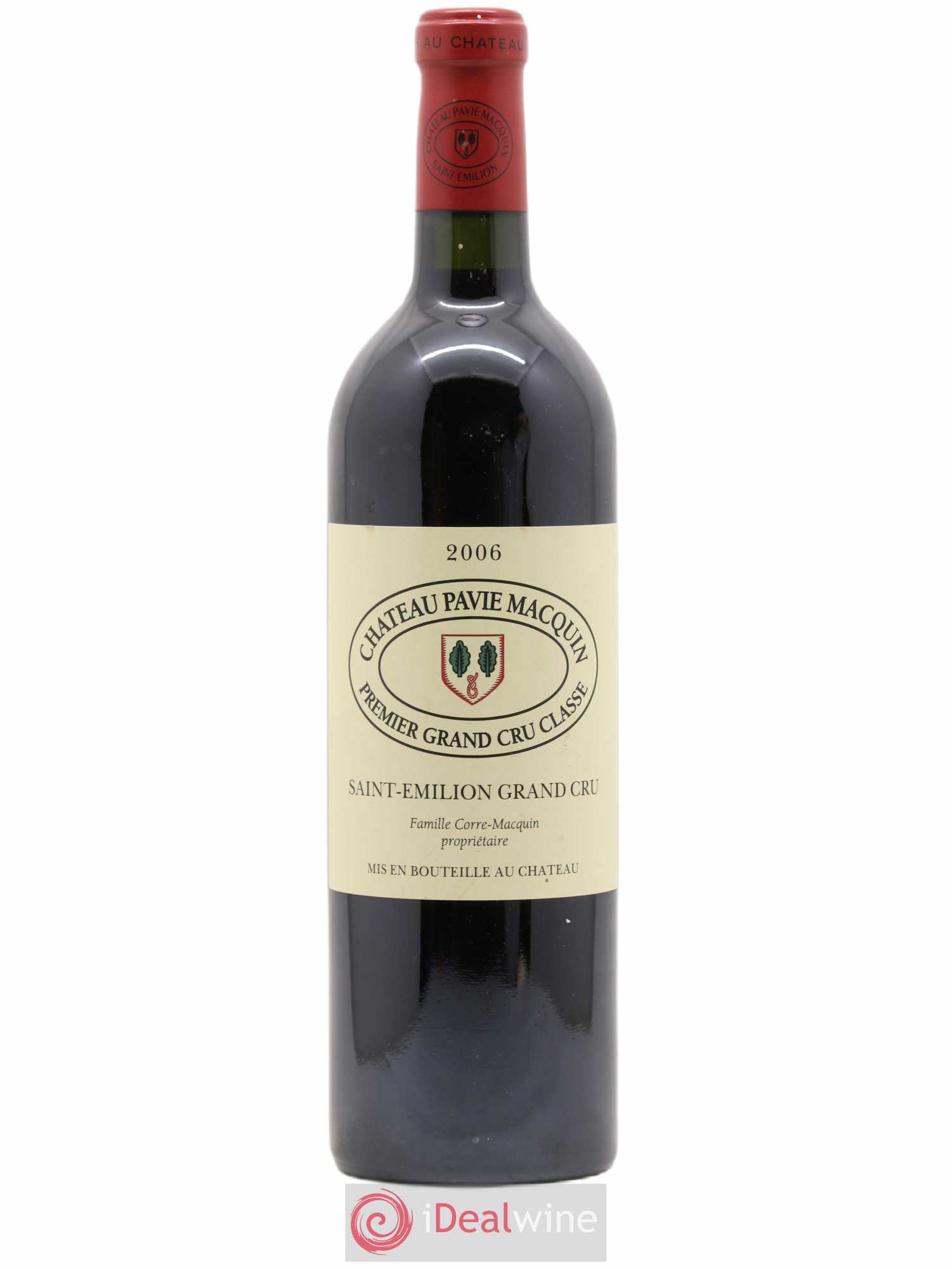 Château Pavie Macquin 1er Grand Cru Classé B 2006 - Lot de 1 bouteille - 0