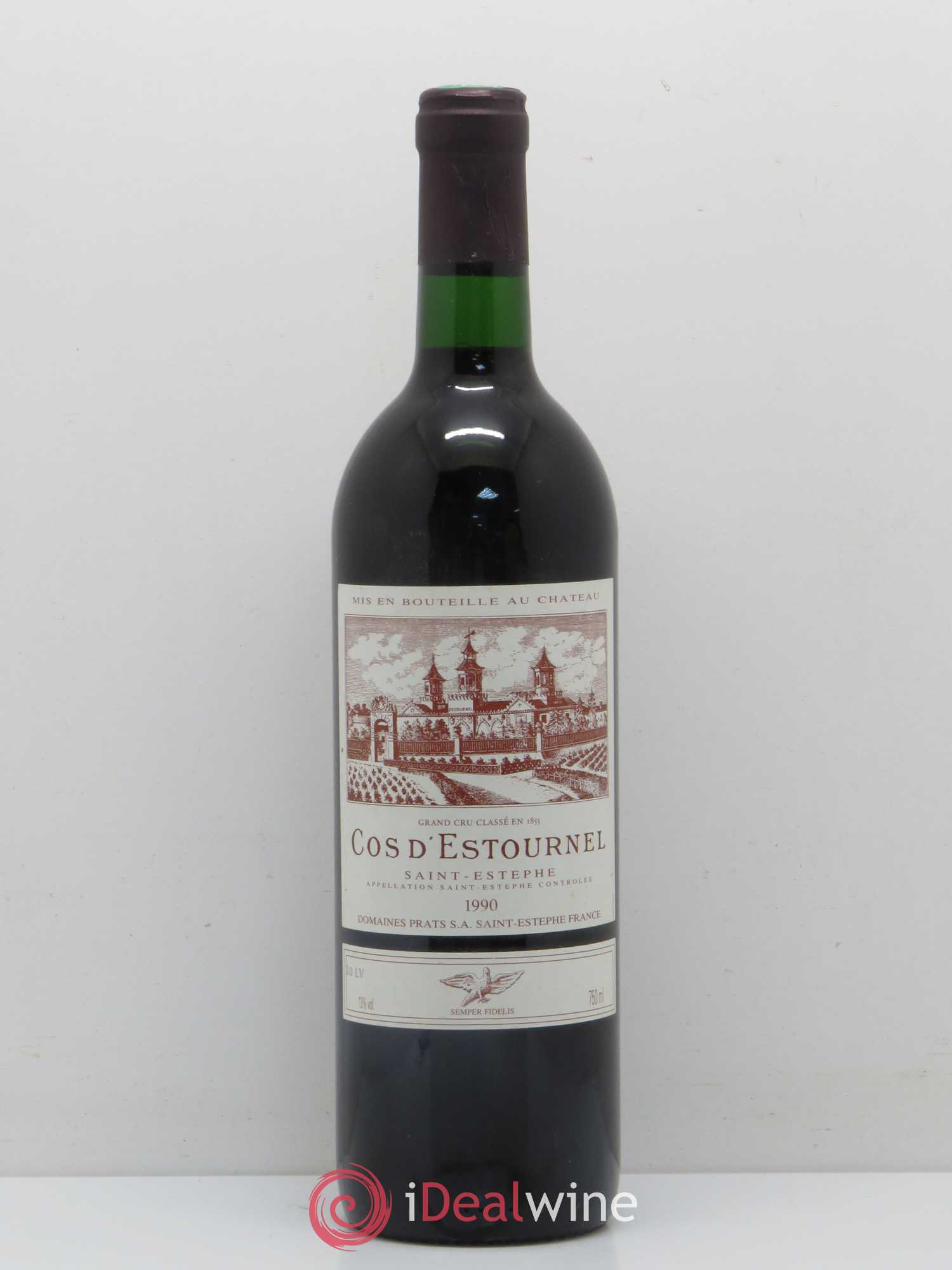Cos d'Estournel 2ème Grand Cru Classé 1990 - Lot de 1 bouteille - 0