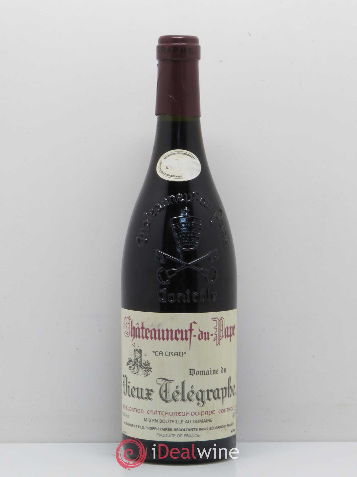 Châteauneuf-du-Pape Vieux Télégraphe (Domaine du) Vignobles Brunier La Crau - Lot de 1 bouteille - 0
