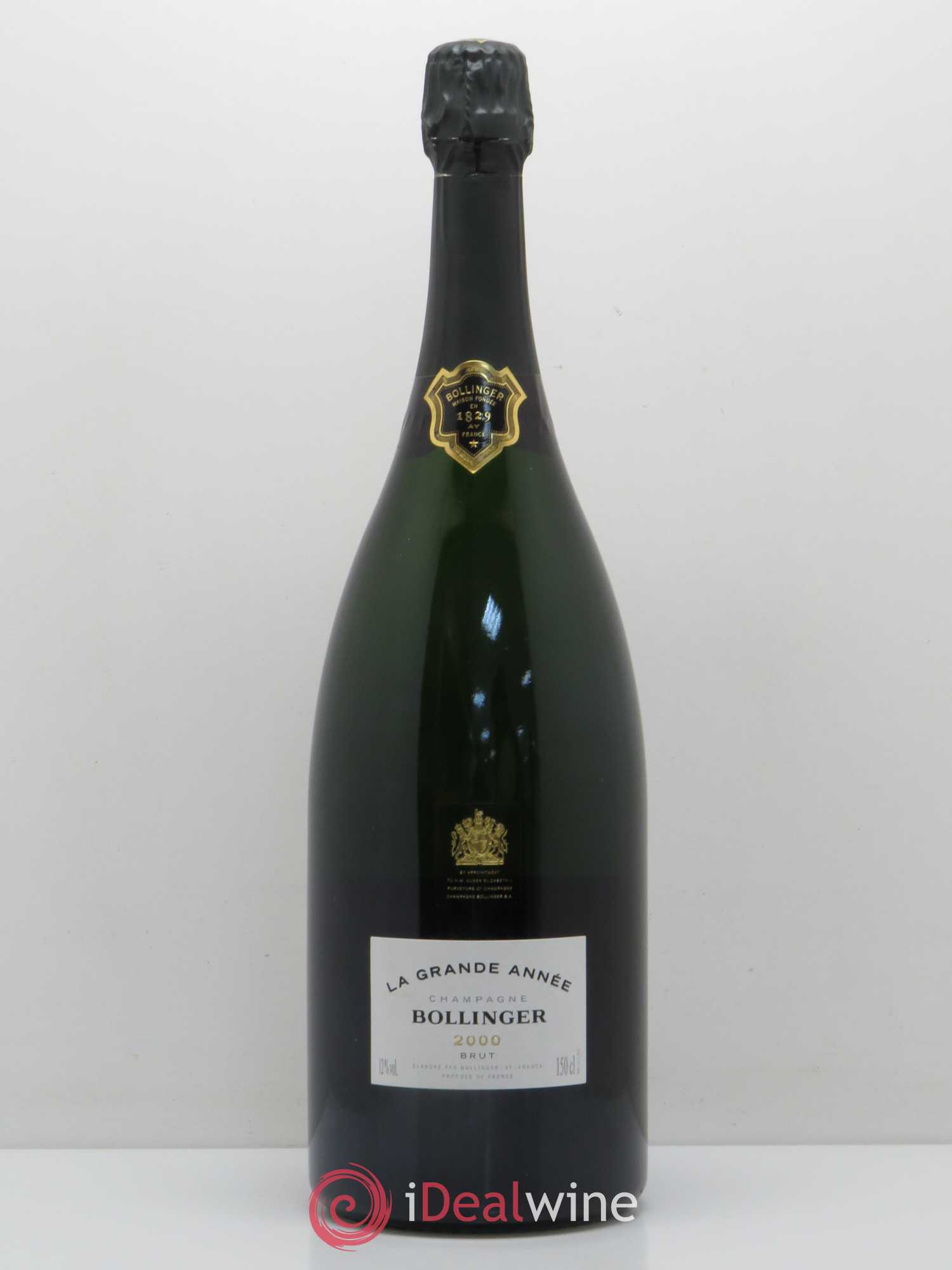 La Grande Année Brut Bollinger 2000 - Lot de 1 magnum - 0