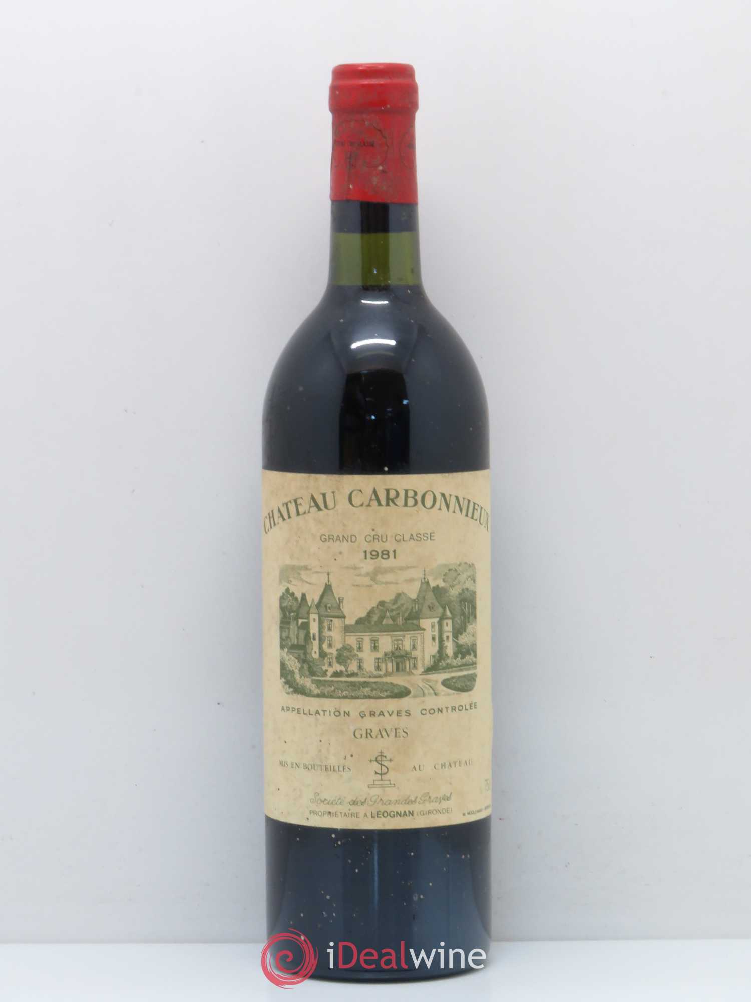 Château Carbonnieux Cru Classé de Graves 1981 - Lot de 1 bouteille - 0