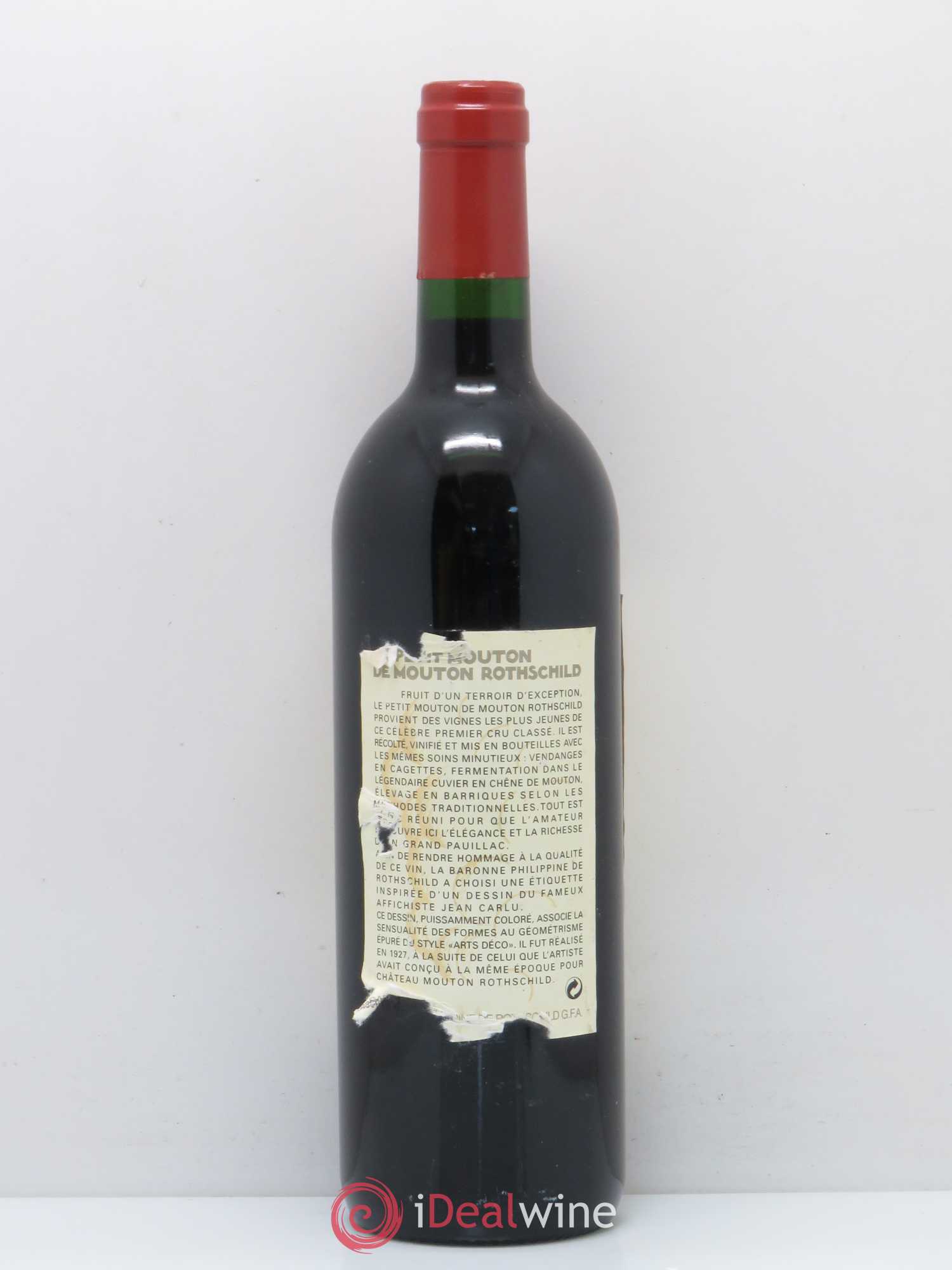 Petit Mouton Second Vin 1999 - Lot de 1 bouteille - 1