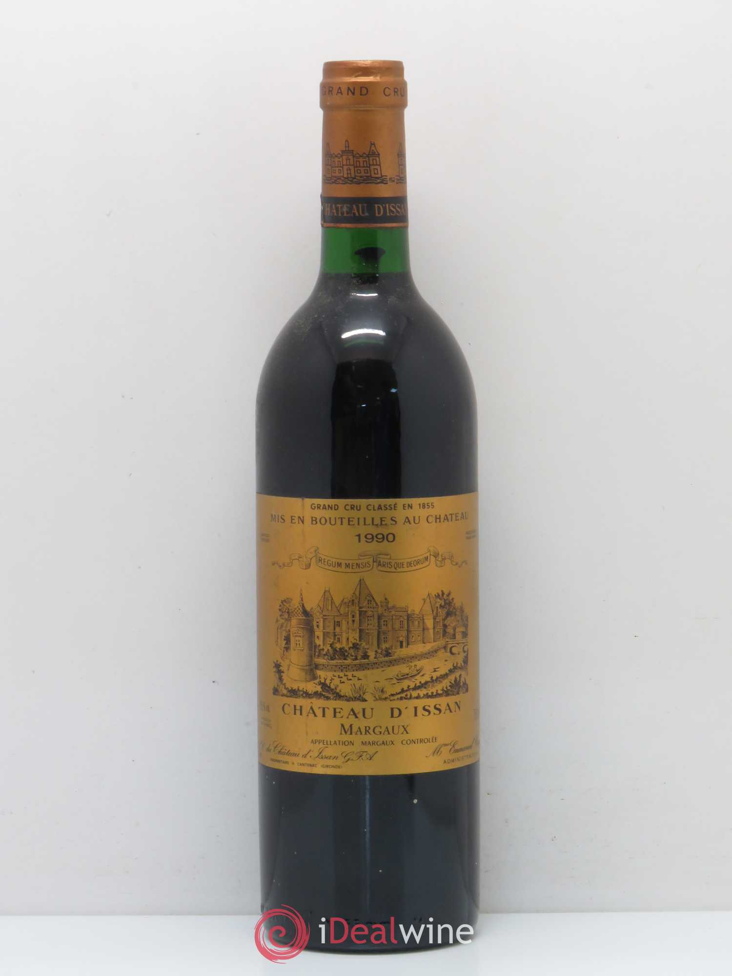 Château d'Issan 3ème Grand Cru Classé 1990 - Lot de 1 bouteille - 0
