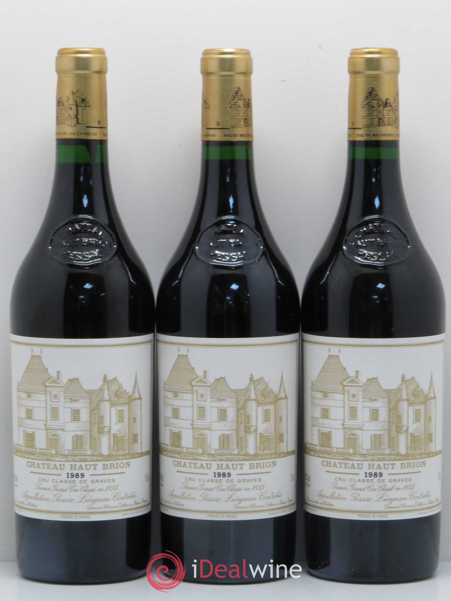 Château Haut Brion 1er Grand Cru Classé 1989 - Lot de 6 bouteilles - 2
