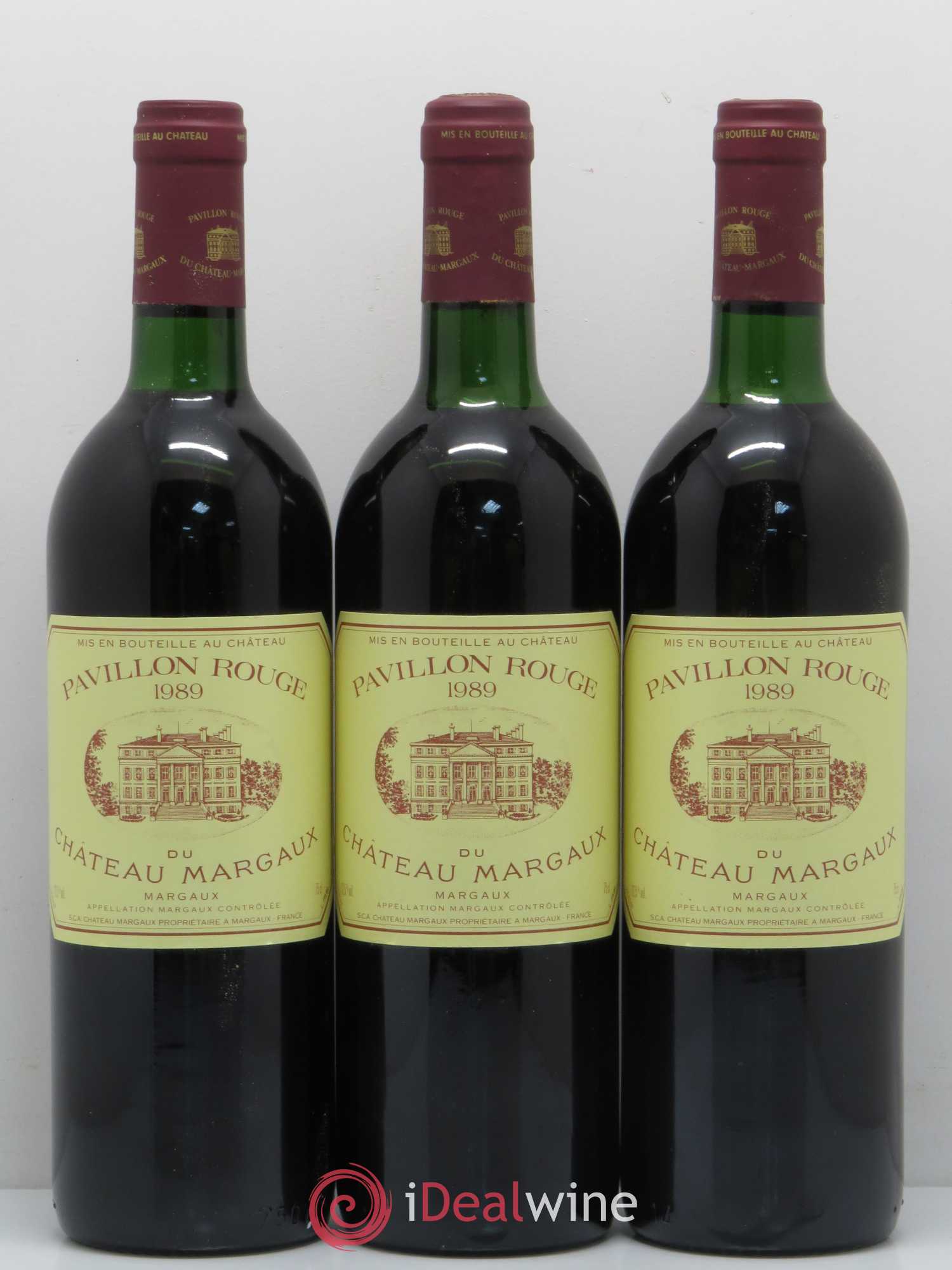 Pavillon Rouge du Château Margaux Second Vin 1989 - Lot de 12 bouteilles - 1