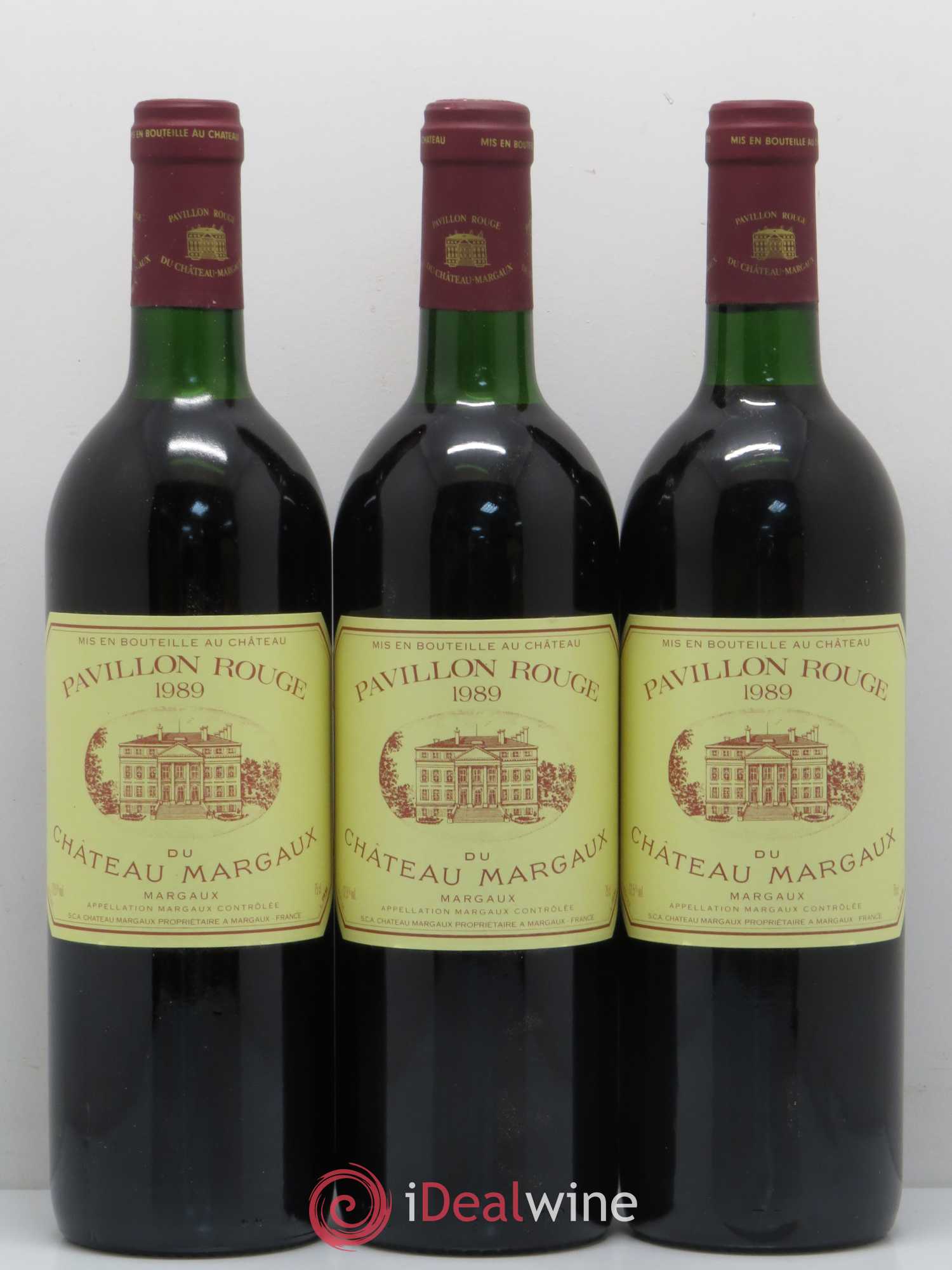 Pavillon Rouge du Château Margaux Second Vin 1989 - Lot de 12 bouteilles - 2