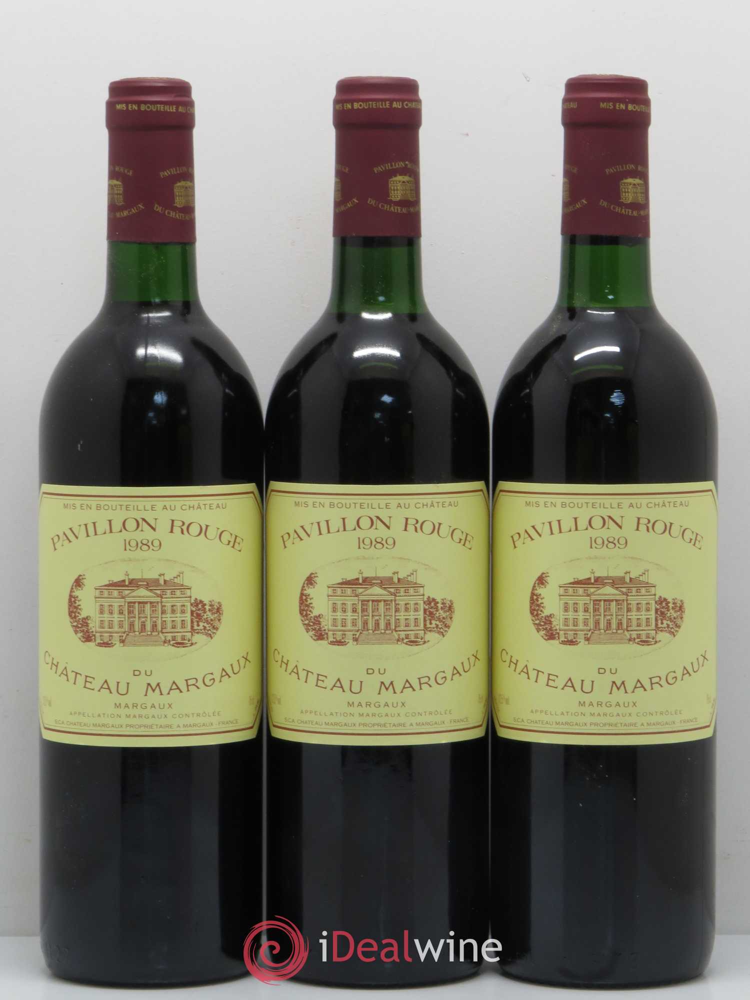 Pavillon Rouge du Château Margaux Second Vin 1989 - Lot de 12 bouteilles - 3