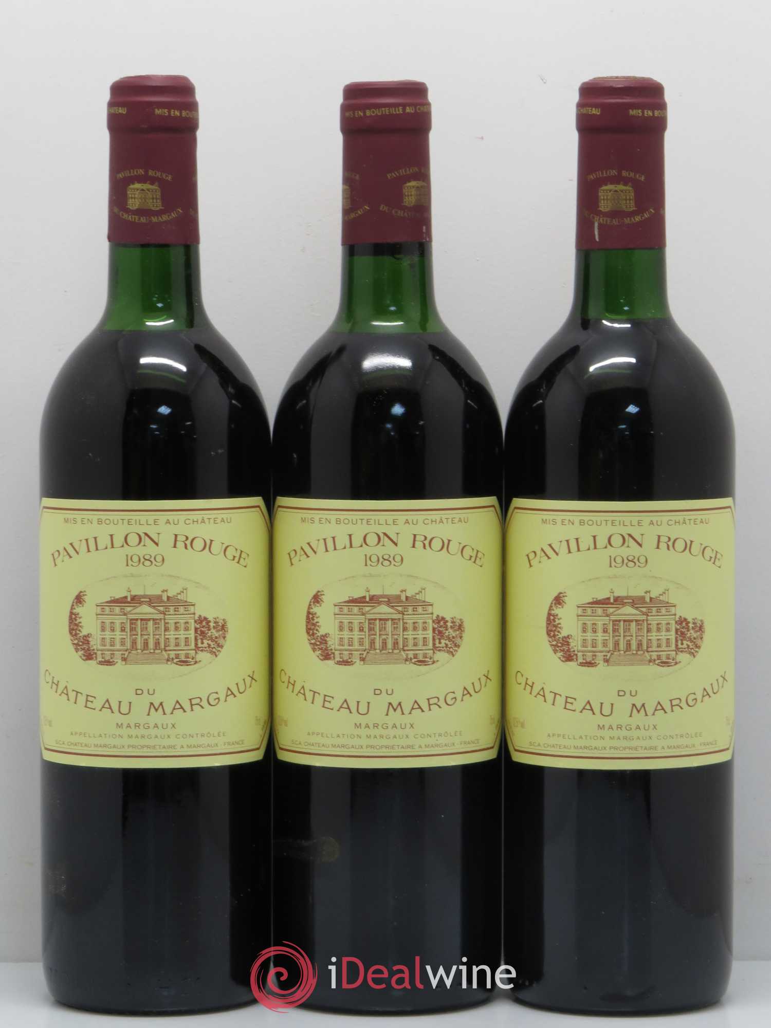 Pavillon Rouge du Château Margaux Second Vin 1989 - Lot de 12 bouteilles - 4