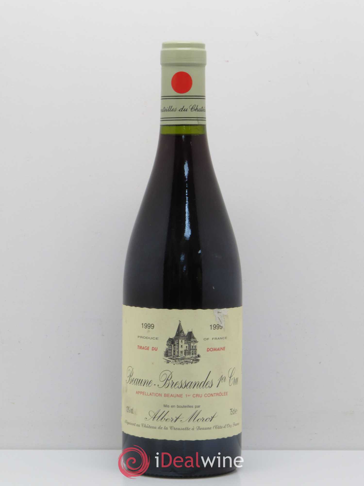 Beaune 1er Cru Les Bressandes Albert Morot 1999 - Posten von 1 Flasche - 0