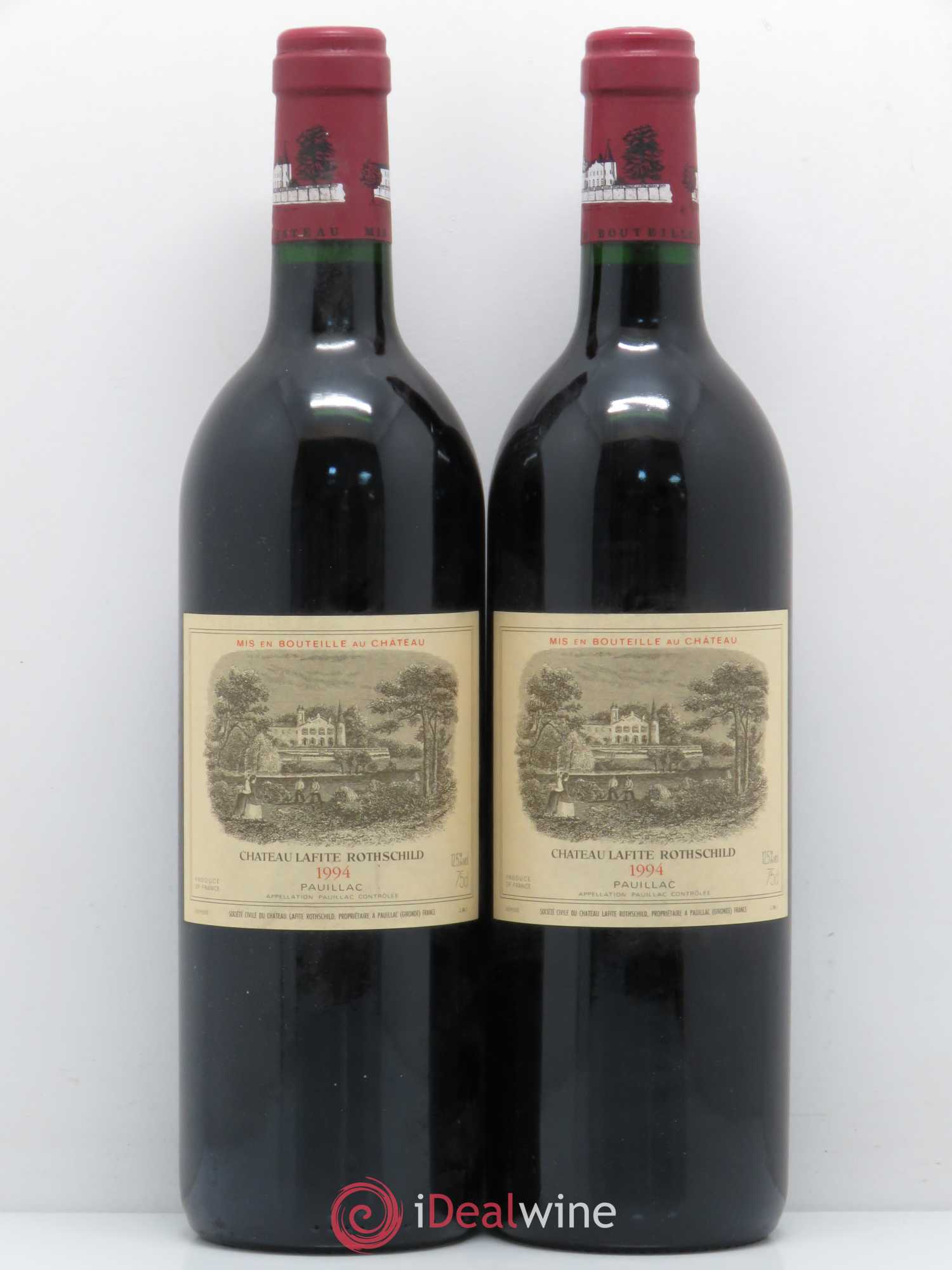 Château Lafite Rothschild 1er Grand Cru Classé 1994 - Lot de 2 bouteilles - 0