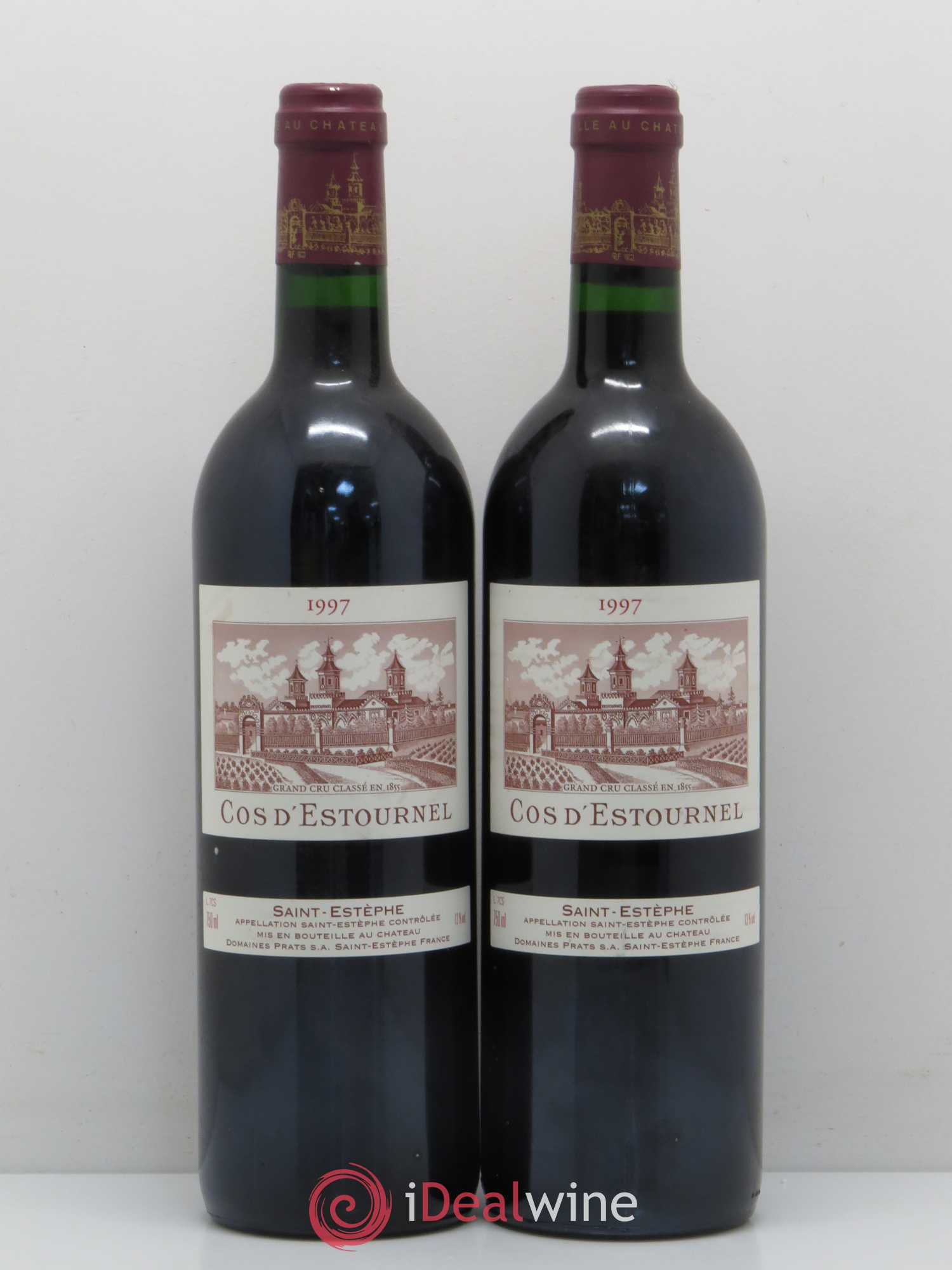 Cos d'Estournel 2ème Grand Cru Classé 1997 - Lot de 2 bouteilles - 0