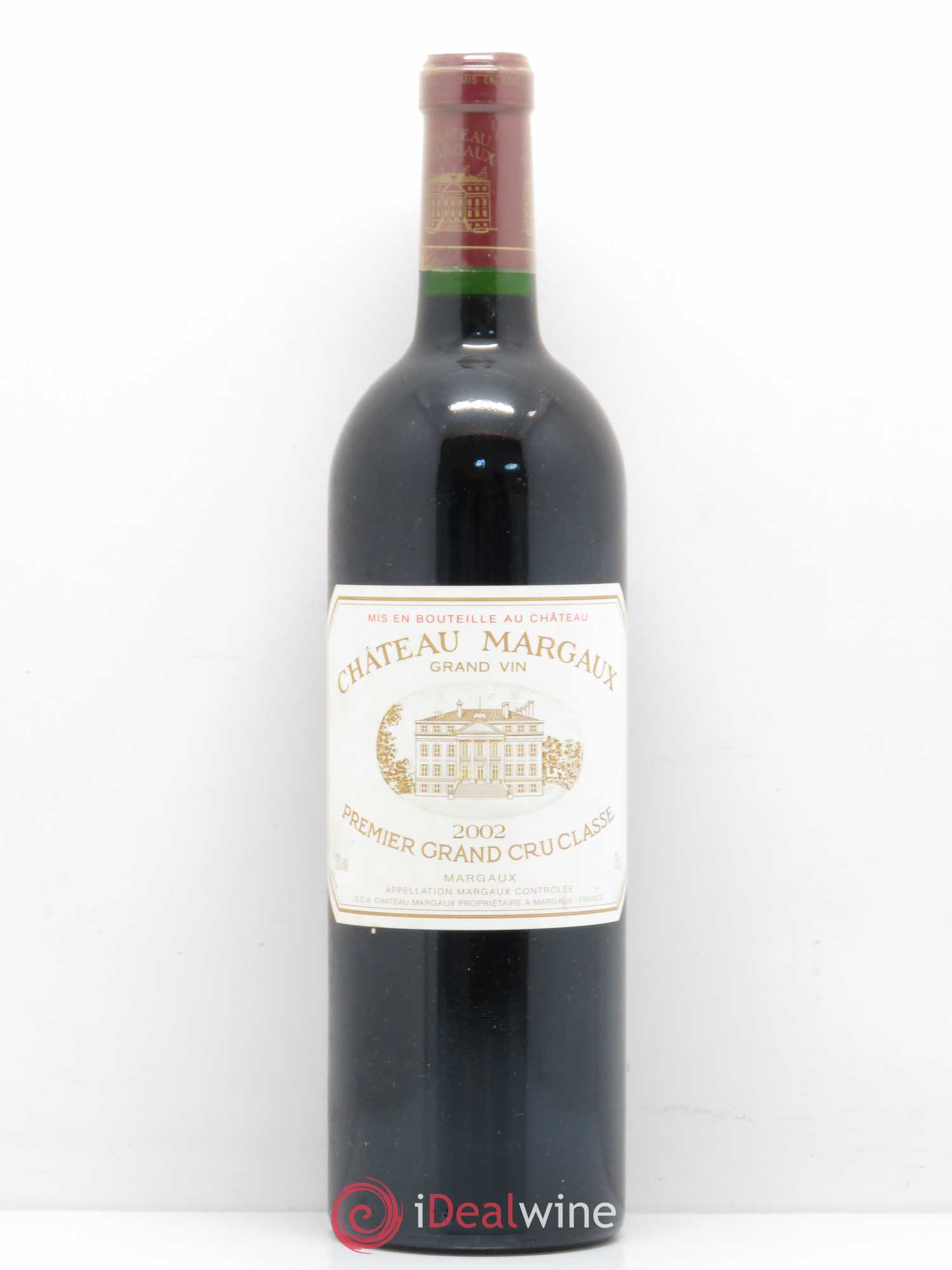 Château Margaux 1er Grand Cru Classé 2002 - Lot de 1 bouteille - 0