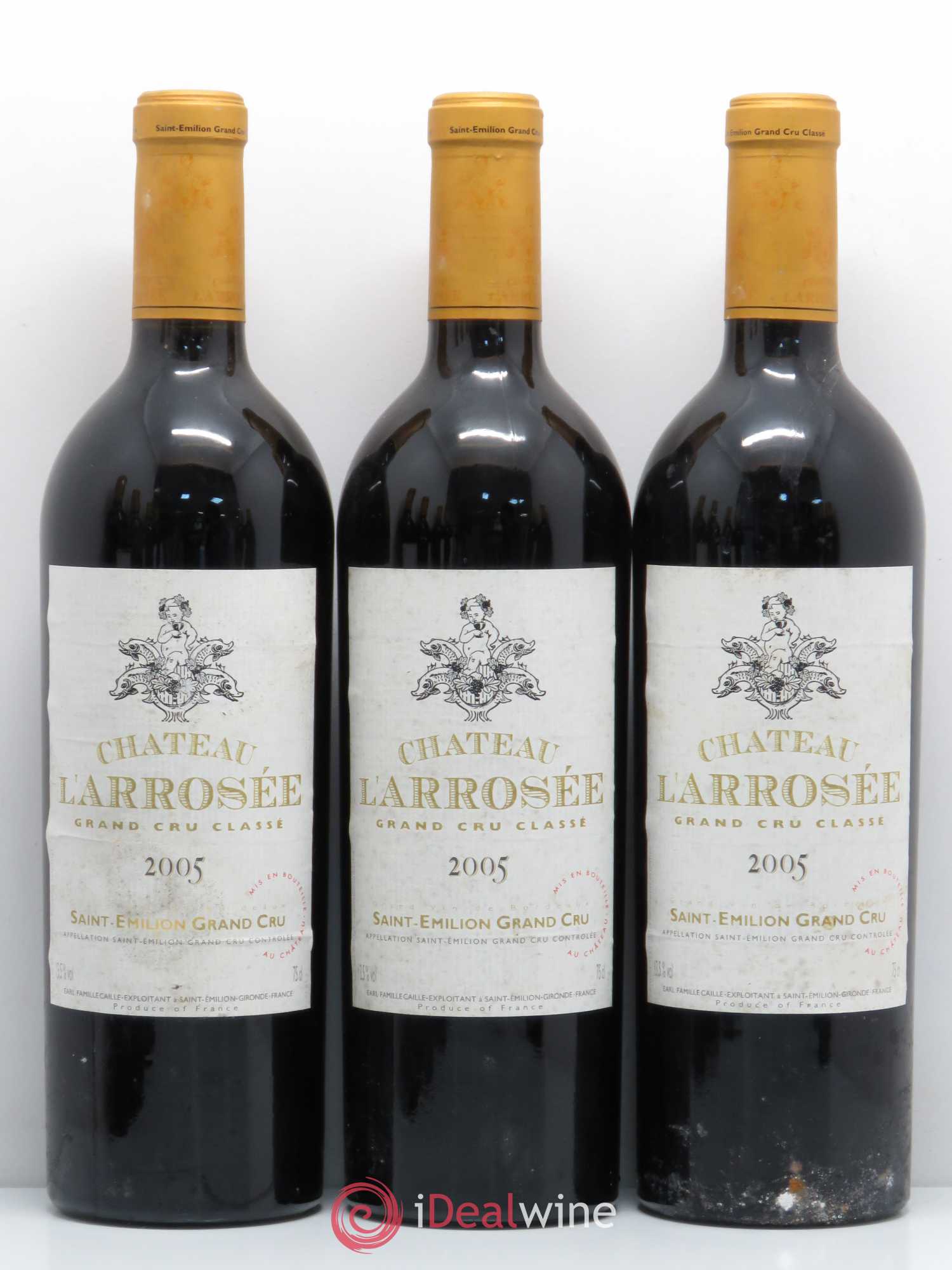Château l' Arrosée Grand Cru Classé 2005 - Lot de 12 bouteilles - 2