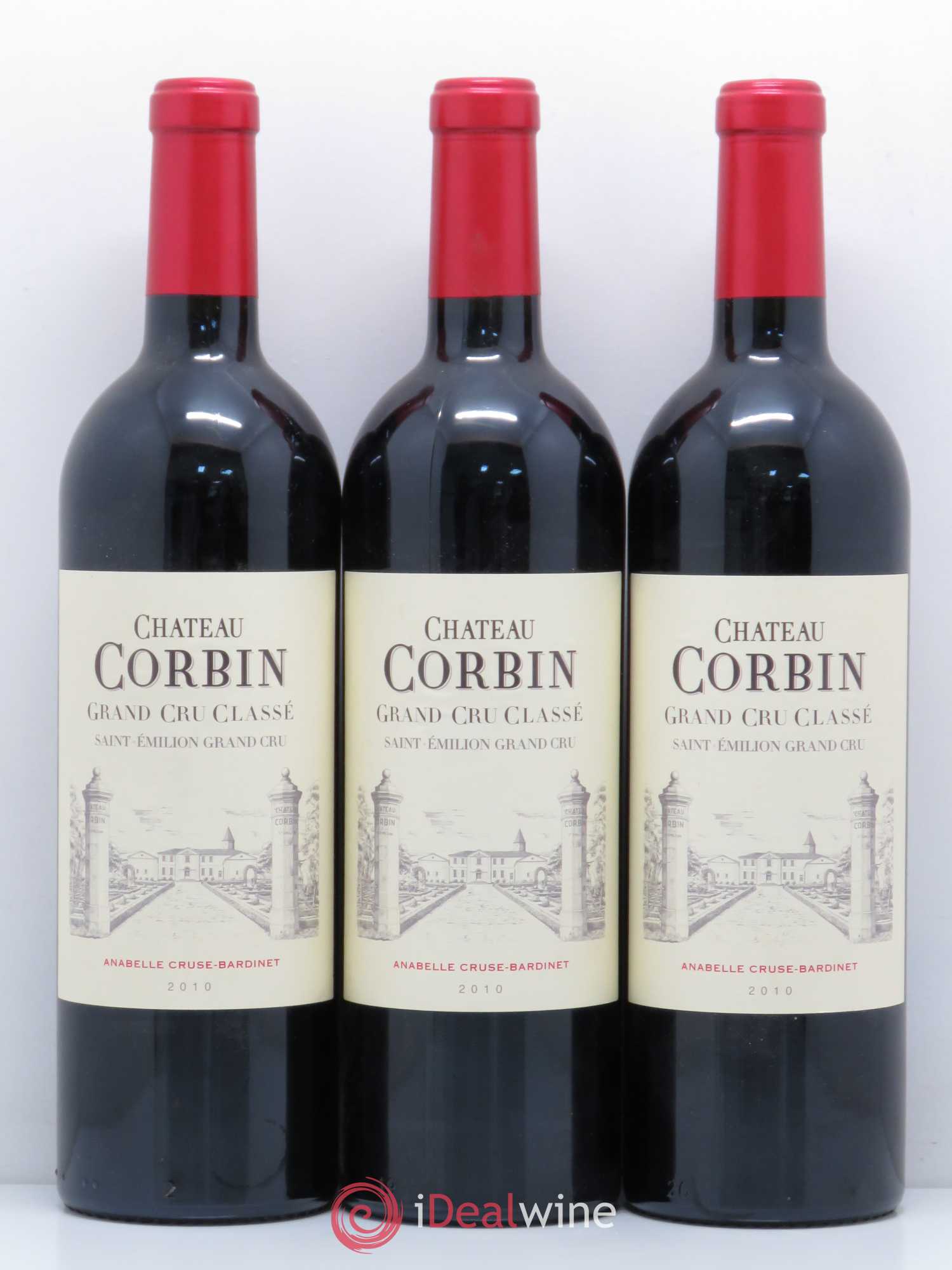 Château Corbin Grand Cru Classé 2010 - Lot de 12 bouteilles - 4