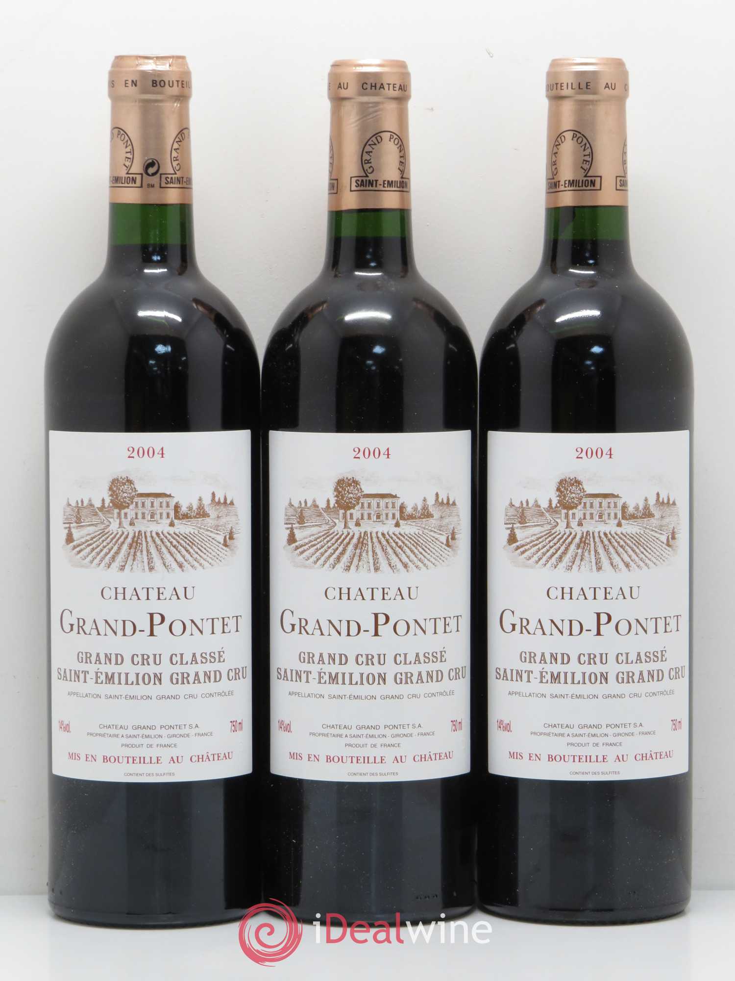 Château Grand Pontet Grand Cru Classé 2004 - Lot de 6 bouteilles - 2