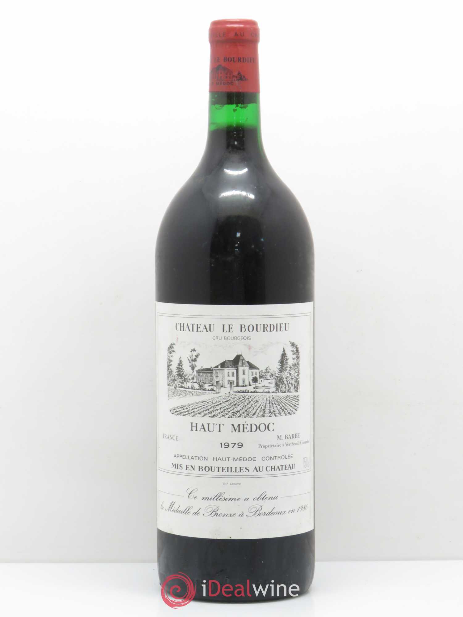 Château le Bourdieu Cru Bourgeois 1979 - Lot de 1 magnum - 0
