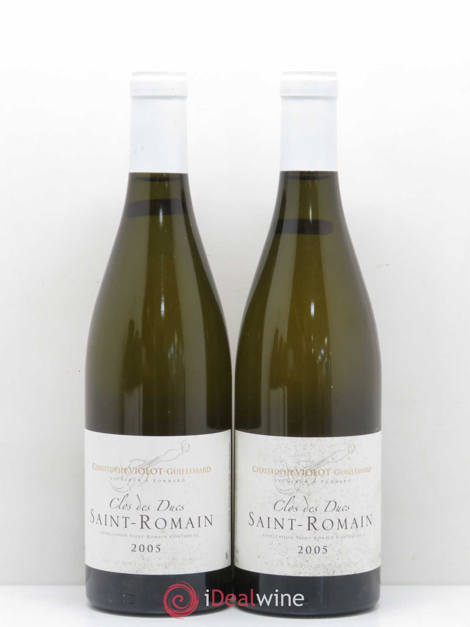 Saint-Romain Clos Des Ducs Ch Violot Guillemard 2005 - Posten von 5 Flaschen - 2