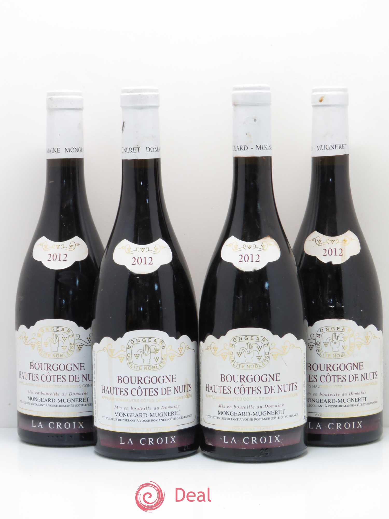 Hautes-Côtes de Nuits La Croix Domaine Mongeard-Mugneret 2012 - Posten von 4 Flaschen - 0