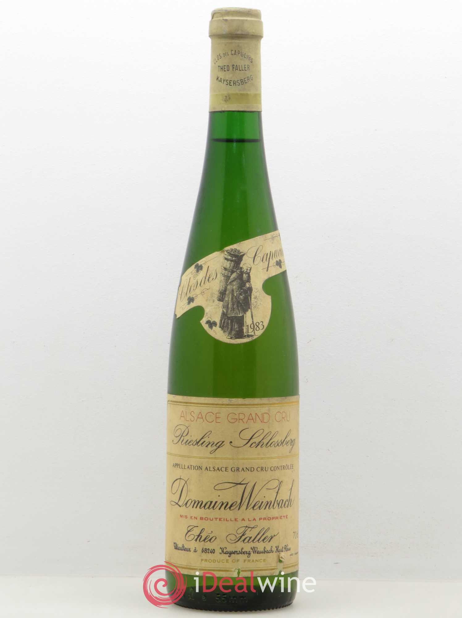 Alsace Grand Cru Schlossberg Riesling Weinbach (Domaine) 1983 - Lot de 1 bouteille - 0