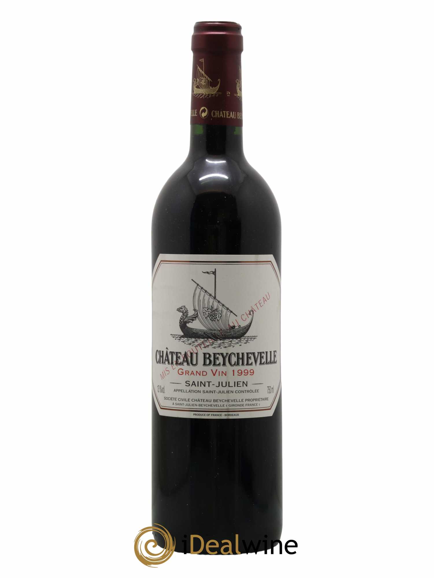 Château Beychevelle 4ème Grand Cru Classé 1999 - Lot de 1 bouteille - 0