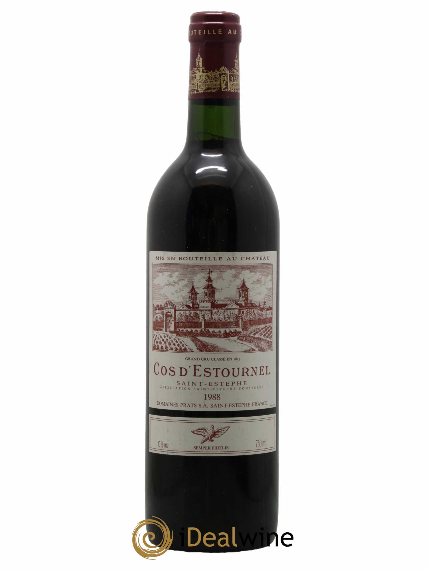 Cos d'Estournel 2ème Grand Cru Classé 1988 - Lot de 1 bouteille - 0