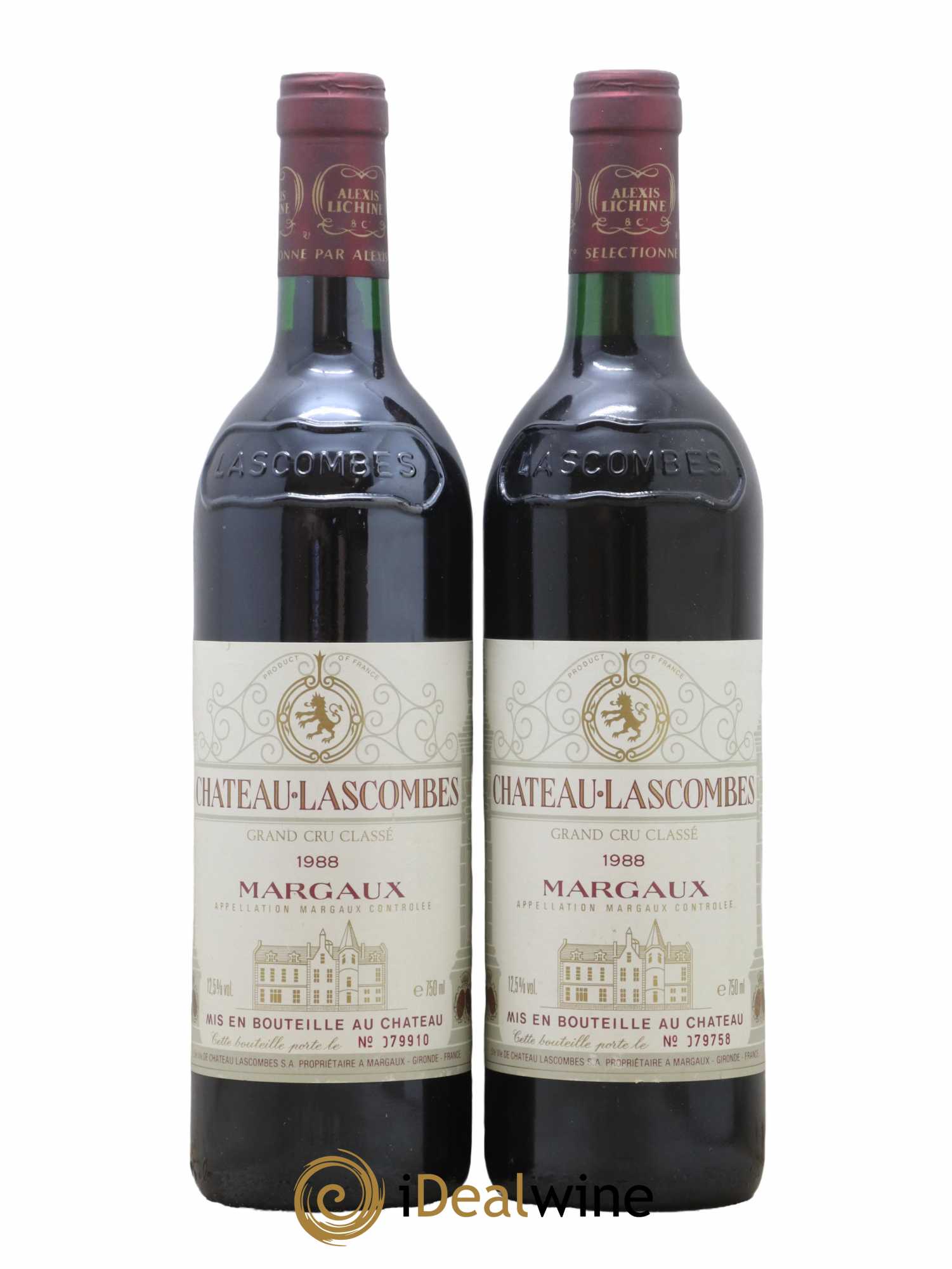 Château Lascombes 2ème Grand Cru Classé 1988 - Lot of 2 bottles - 0