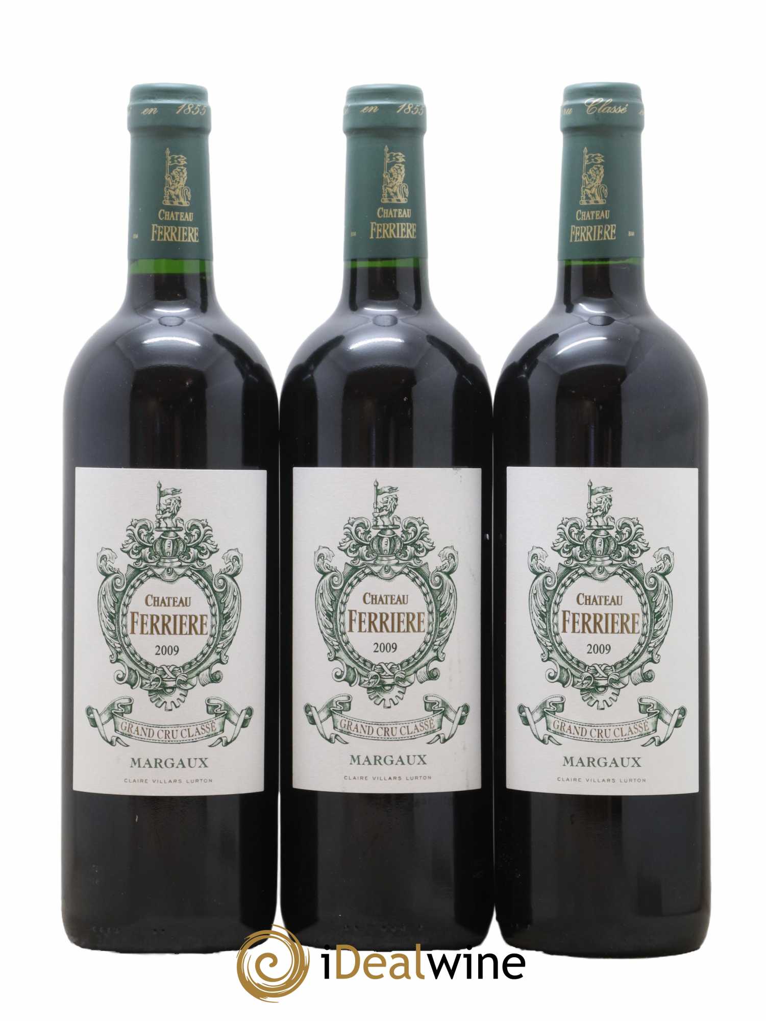 Château Ferrière 3ème Grand Cru Classé 2009 - Lot de 3 bouteilles - 0