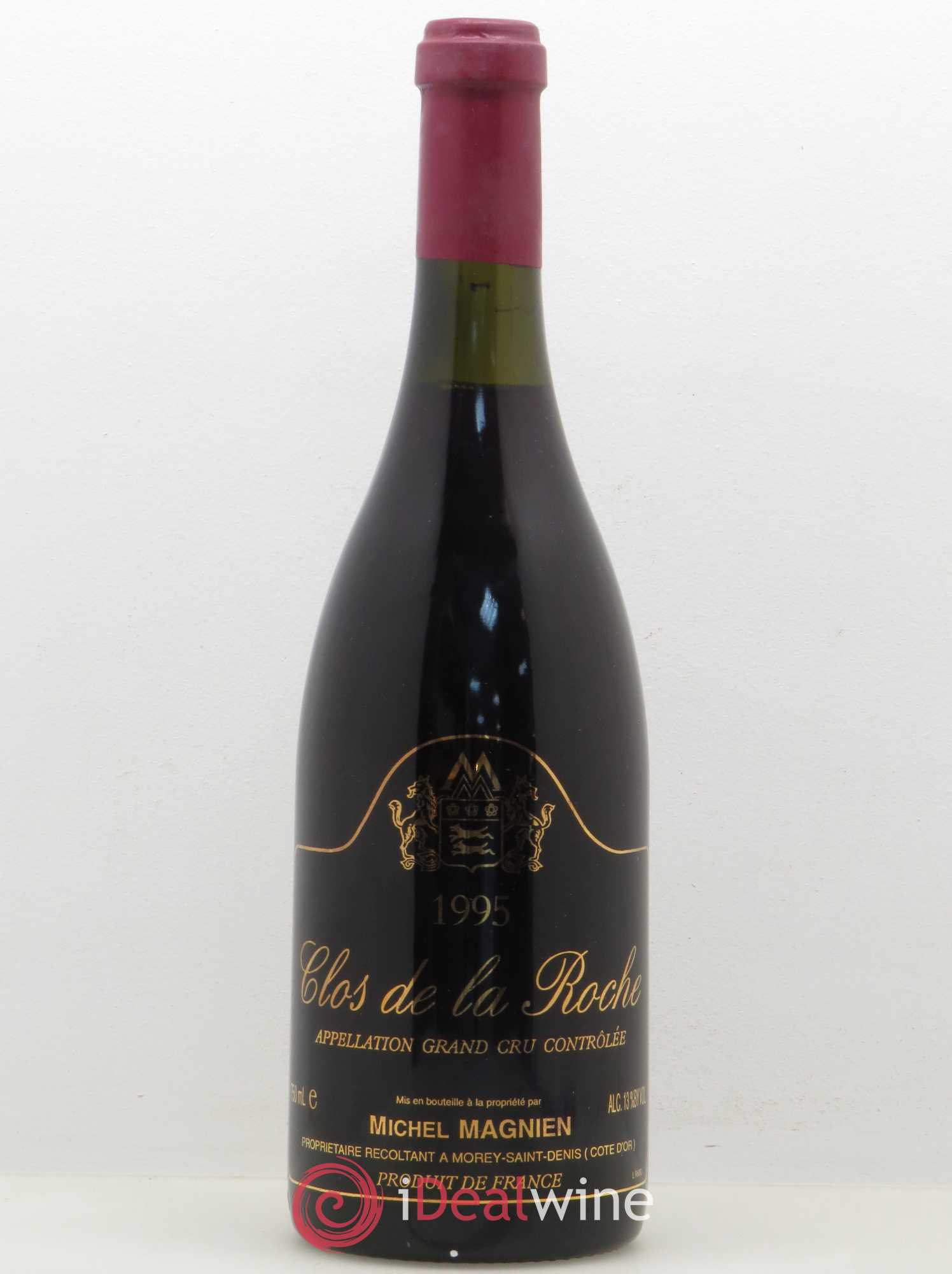 Clos de la Roche Grand Cru Michel Magnien 1995 - Lot de 1 bouteille - 0