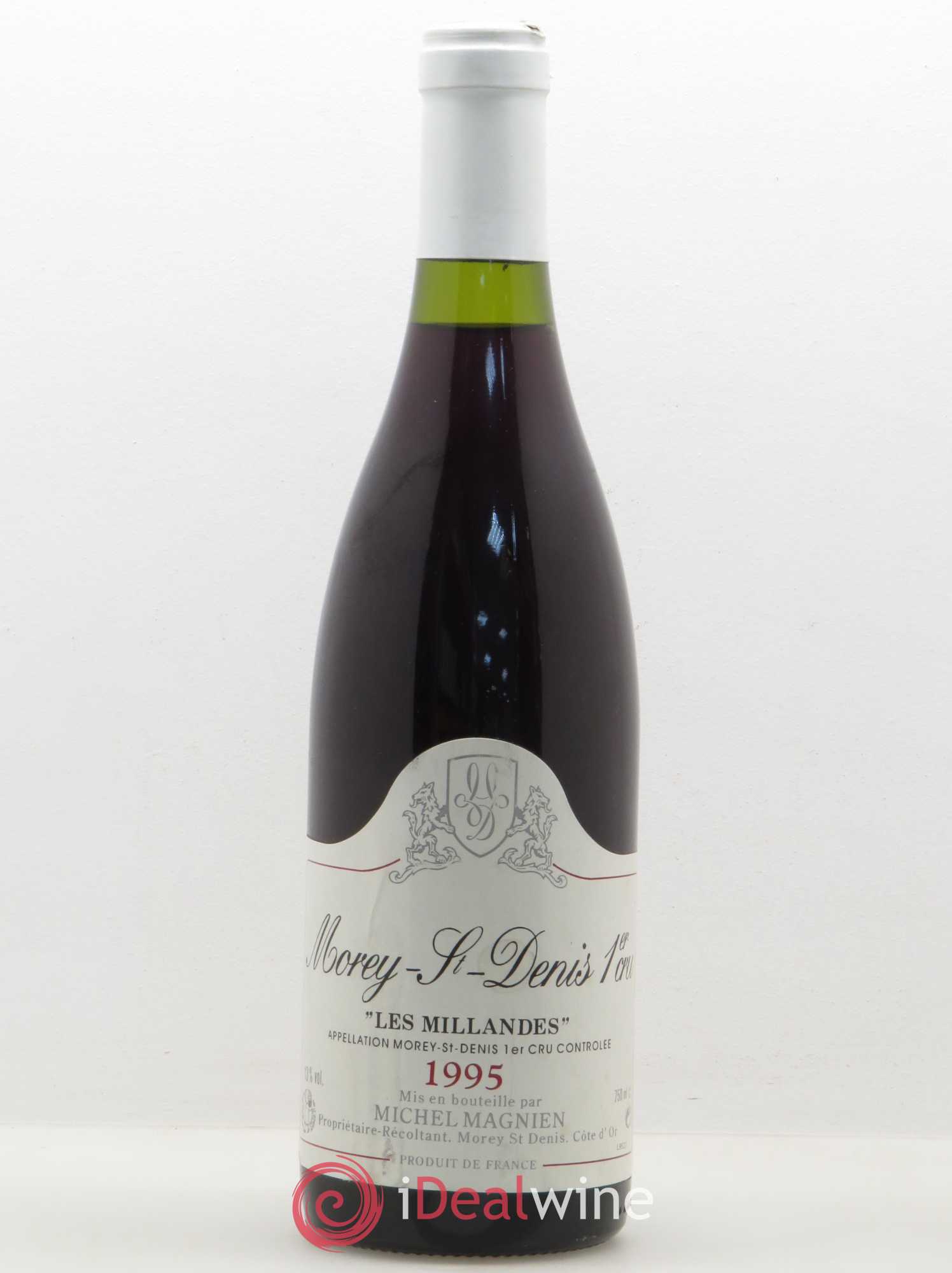 Morey-Saint-Denis 1er Cru Les Millandes Magnien 1995 - Posten von 1 Flasche - 0