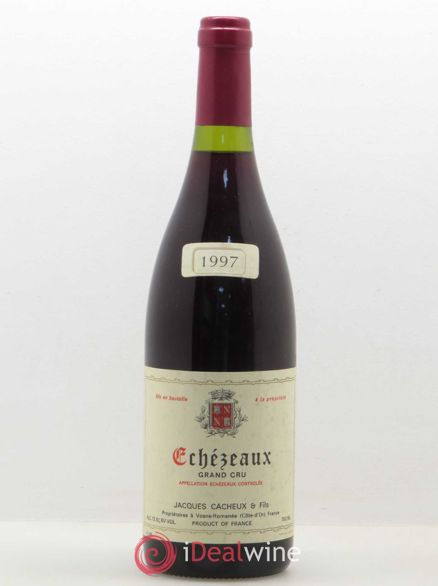 Echezeaux Grand Cru Cacheux 1997 - Lot de 1 bouteille - 0