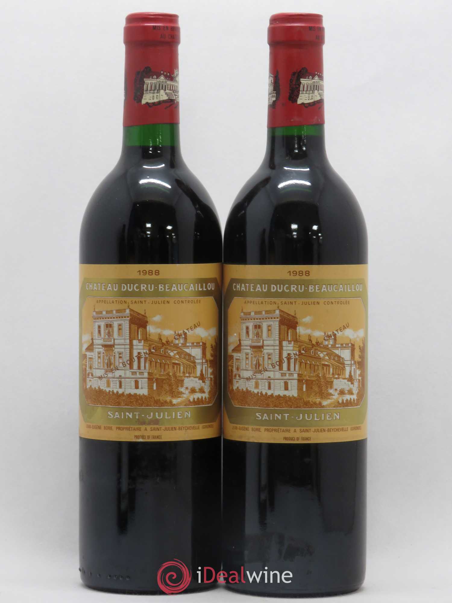 Château Ducru Beaucaillou 2ème Grand Cru Classé 1988 - Lot de 2 bouteilles - 0
