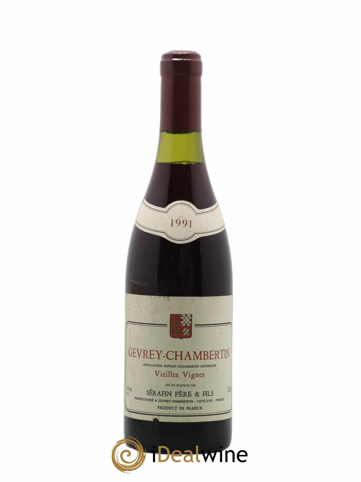 Gevrey-Chambertin Vieilles Vignes Christian Sérafin Père et Fils 1991 - Lotto di 1 bottiglia - 0