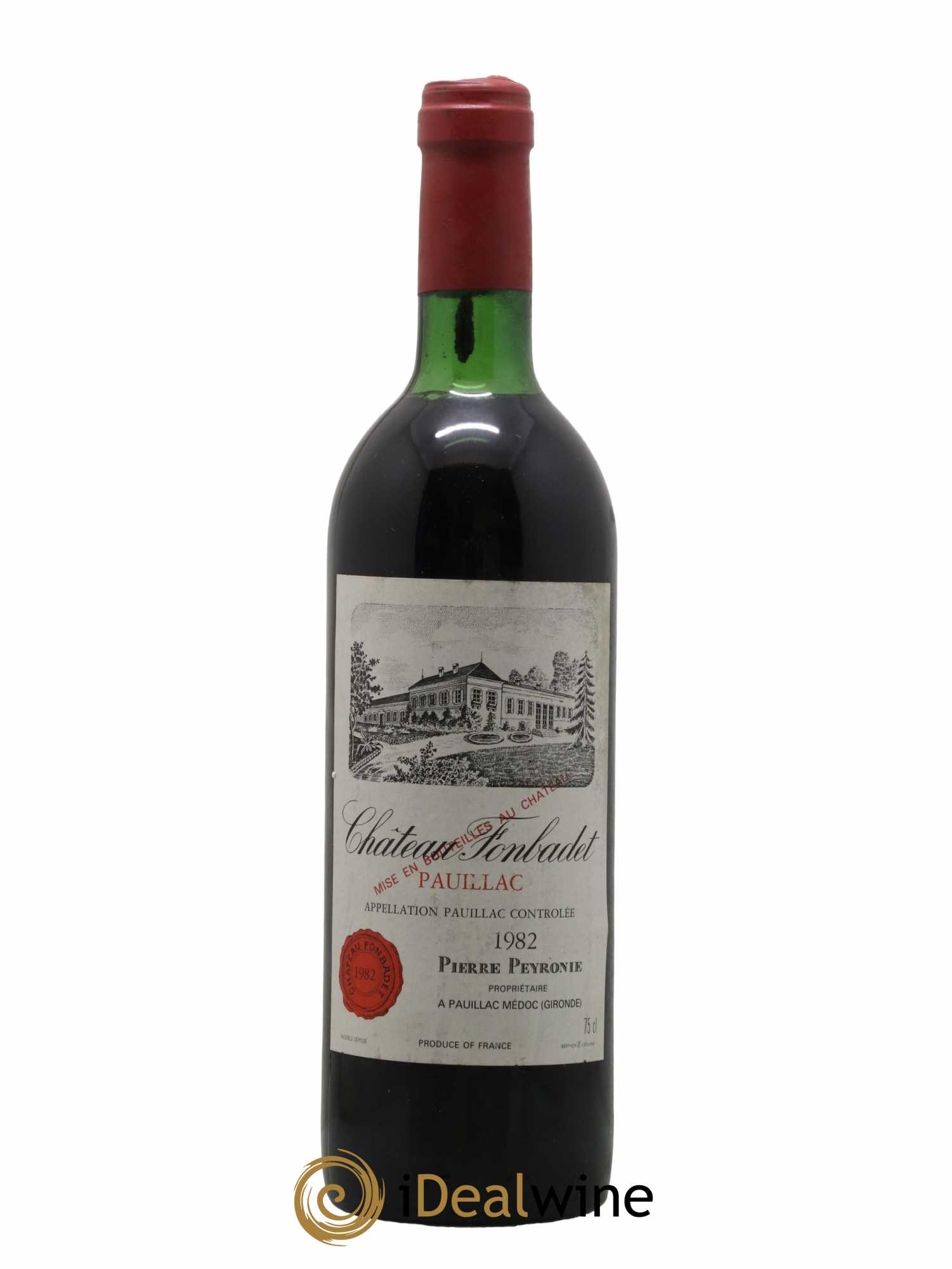 Château Fonbadet 1982 - Lot de 1 bouteille - 0