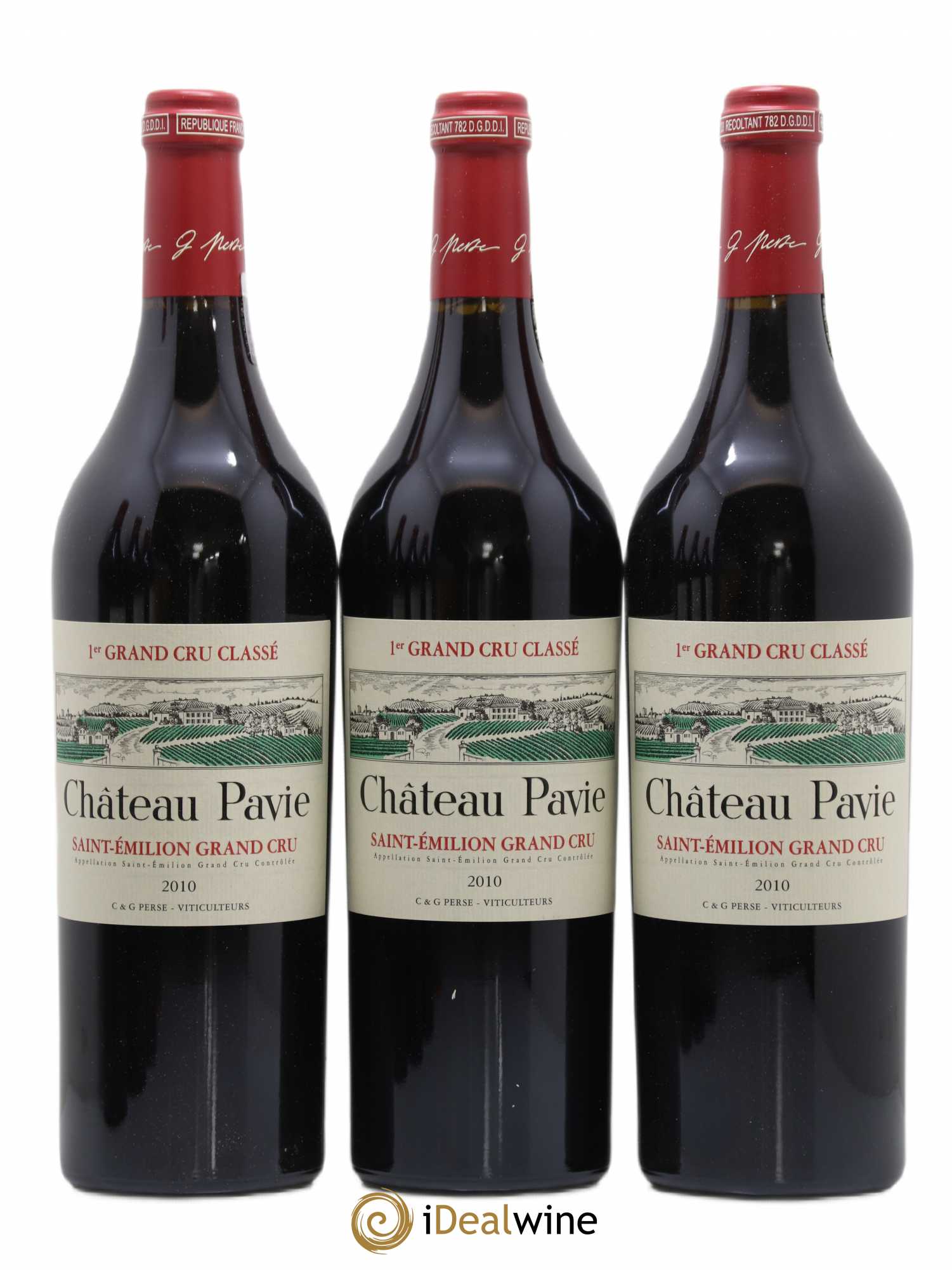 Château Pavie 1er Grand Cru Classé A 2010 - Lot de 6 bouteilles - 3
