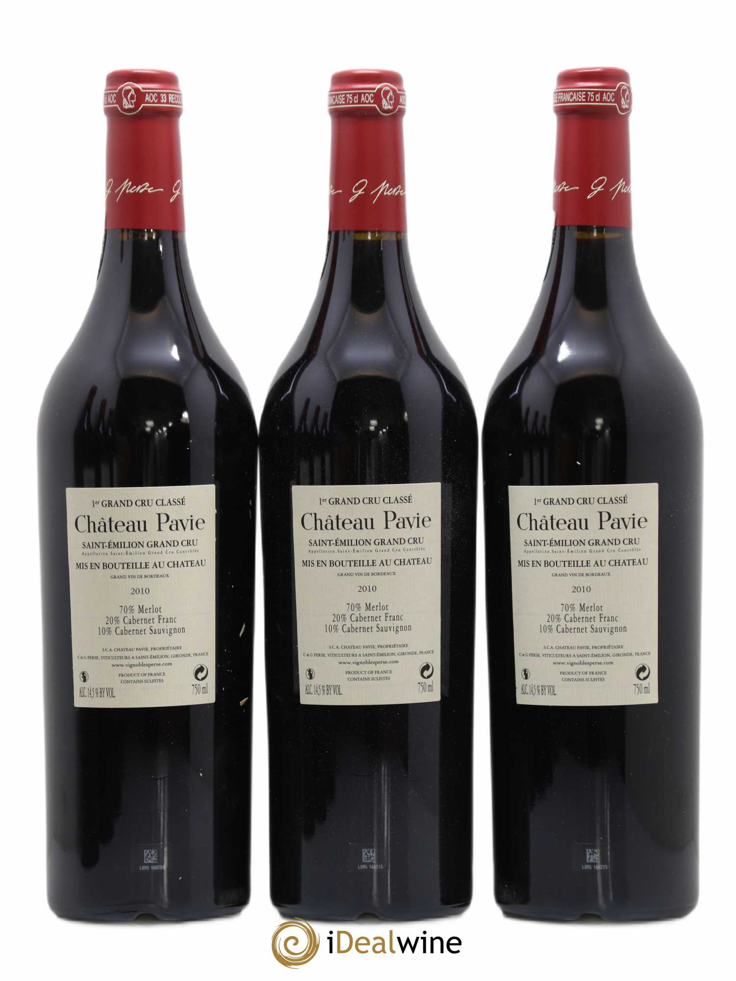 Château Pavie 1er Grand Cru Classé A 2010 - Lot de 6 bouteilles - 4