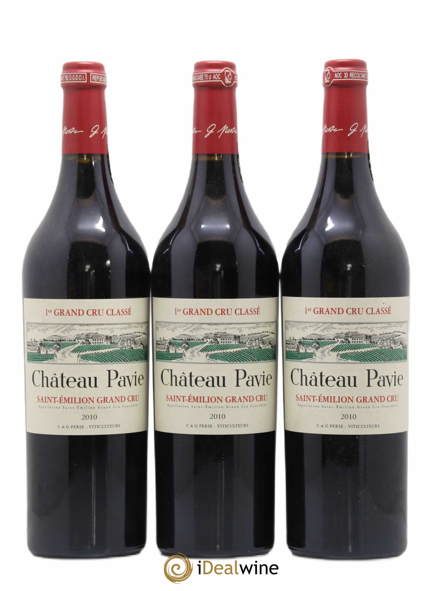 Château Pavie 1er Grand Cru Classé A 2010 - Lot de 6 bouteilles - 3