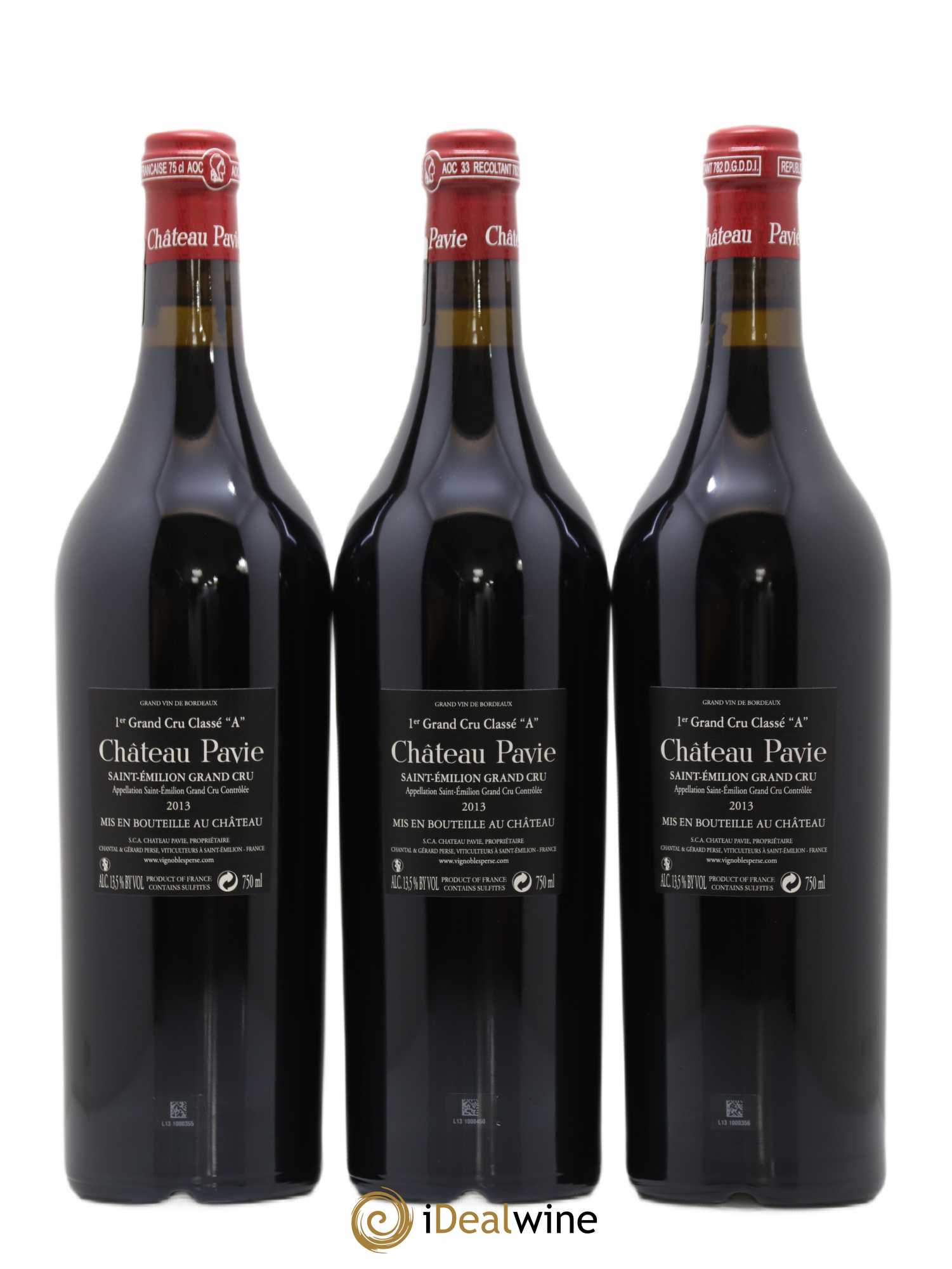 Château Pavie 1er Grand Cru Classé A 2013 - Lot de 12 bouteilles - 2