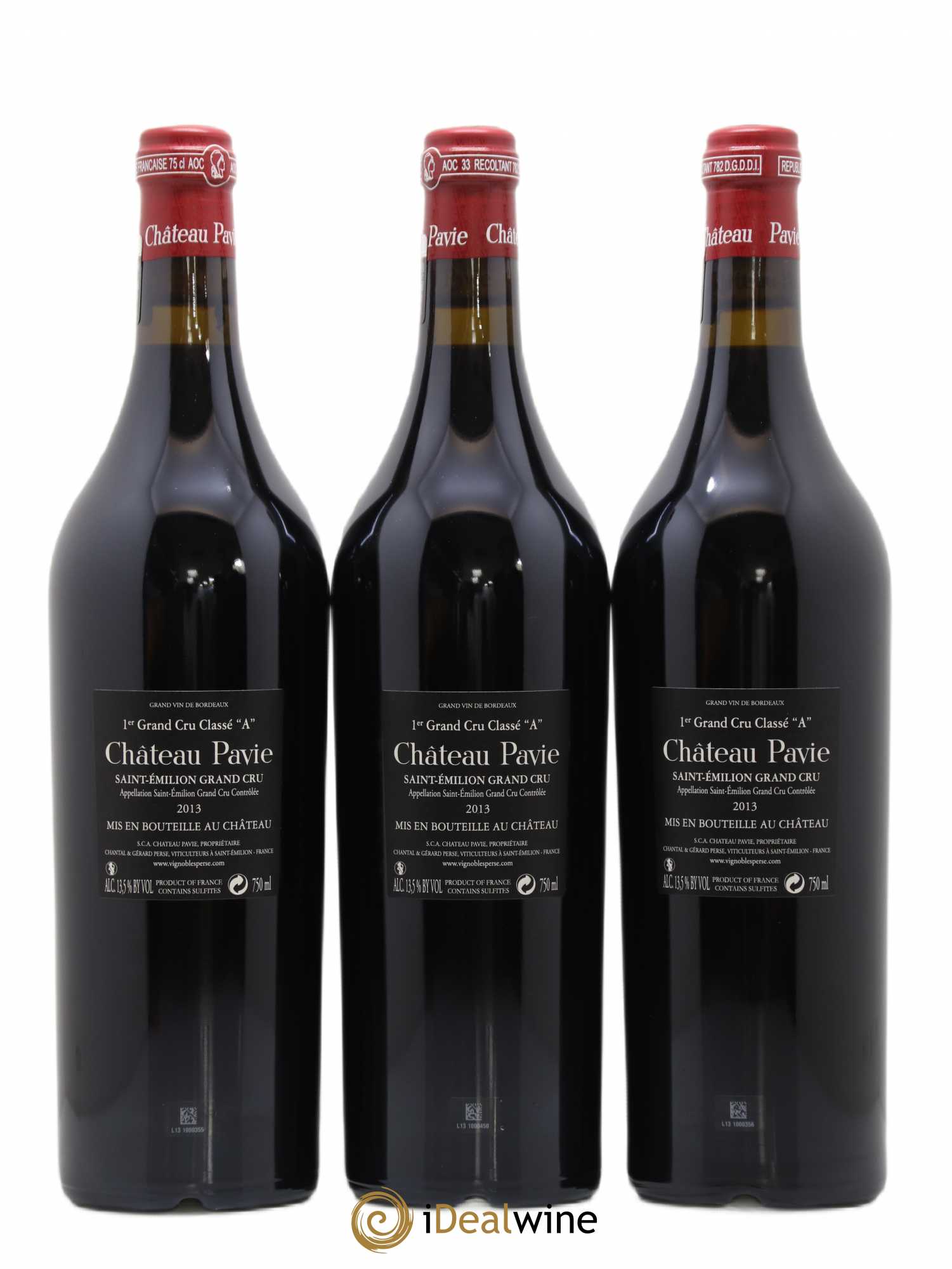Château Pavie 1er Grand Cru Classé A 2013 - Lot de 12 bouteilles - 6