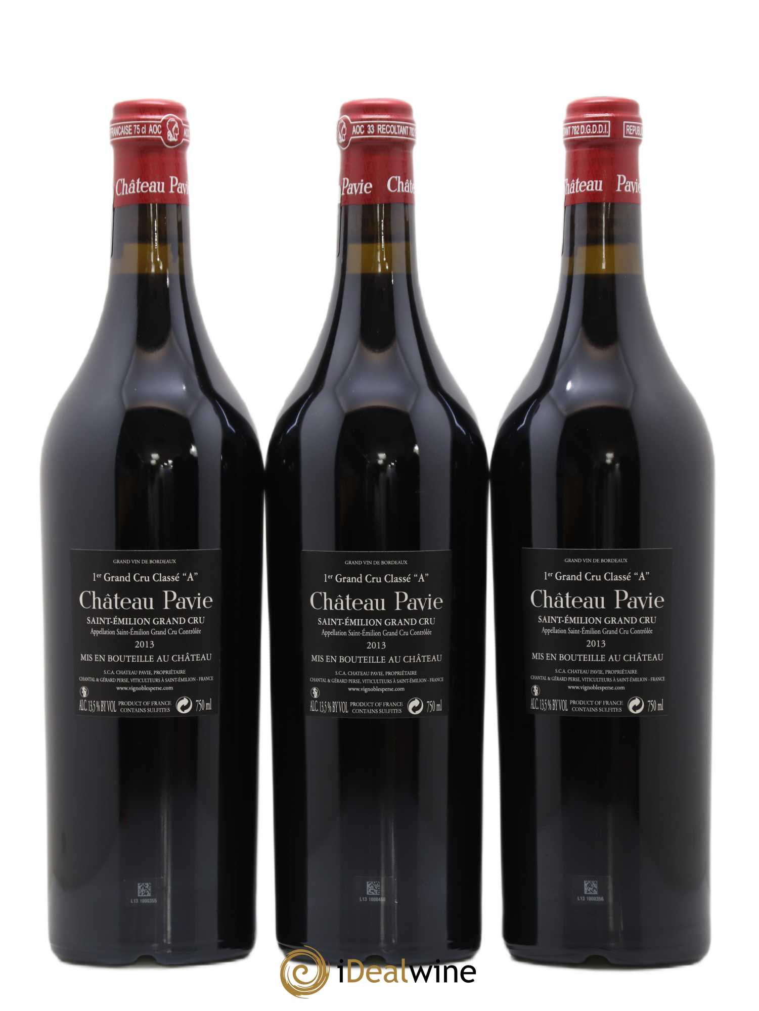 Château Pavie 1er Grand Cru Classé A 2013 - Lot de 12 bouteilles - 8