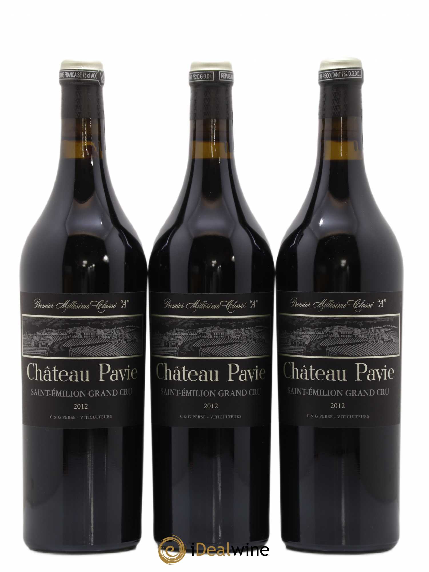 Château Pavie 1er Grand Cru Classé A 2012 - Lot de 12 bouteilles - 3