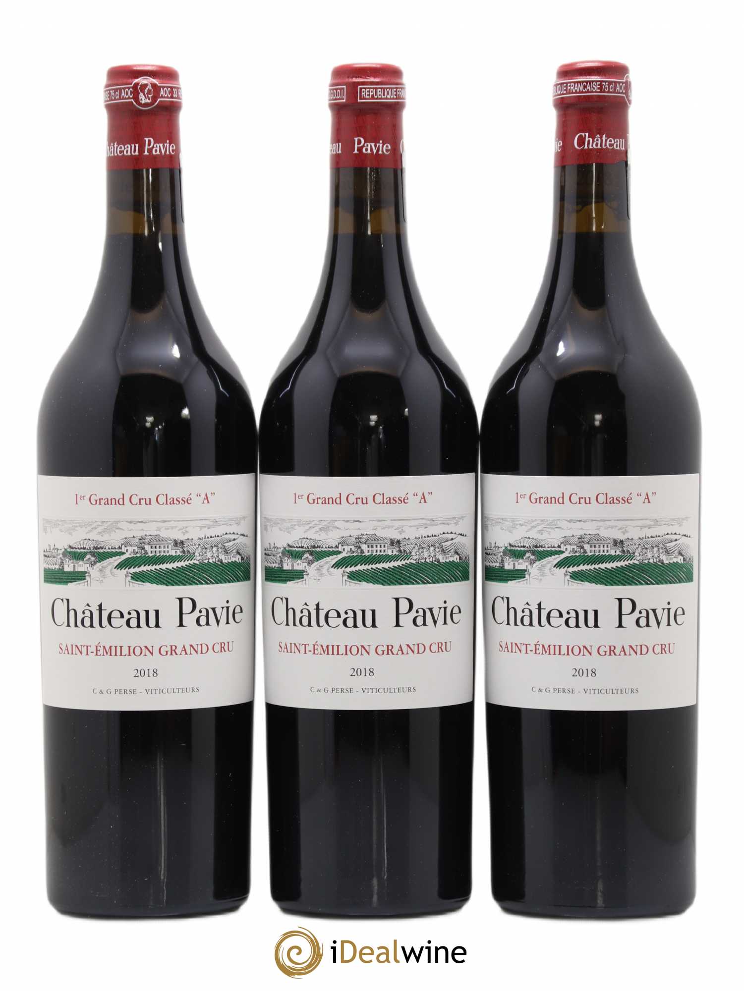 Château Pavie 1er Grand Cru Classé A 2018 - Lot de 6 bouteilles - 3