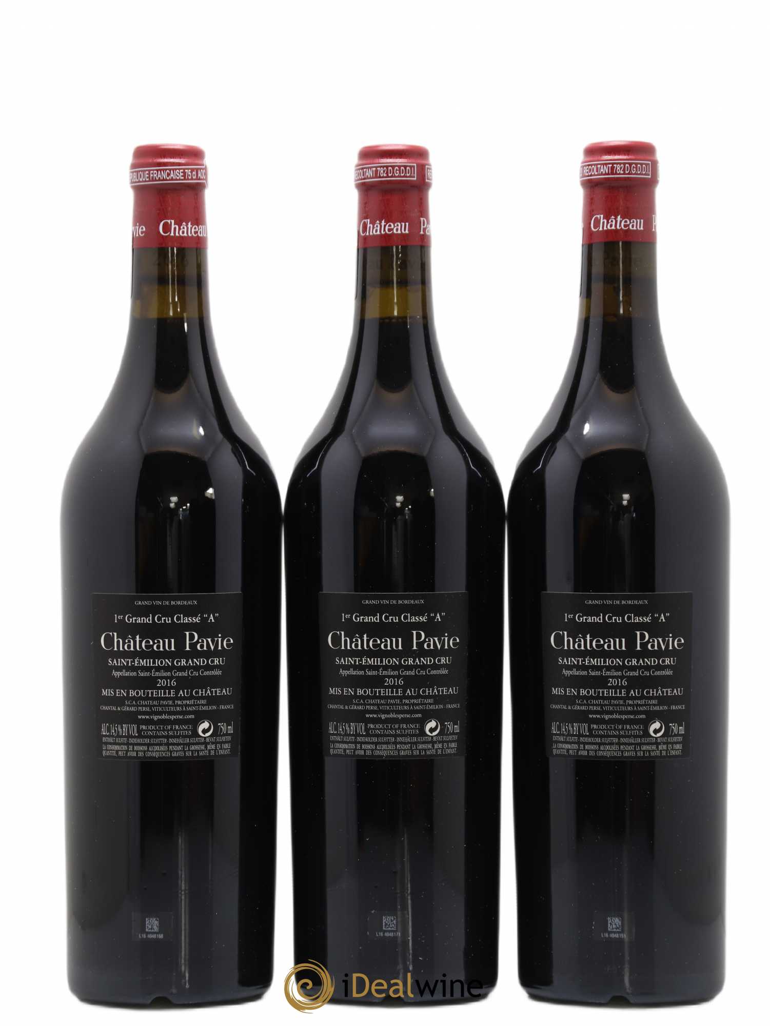 Château Pavie 1er Grand Cru Classé A 2016 - Lot de 6 bouteilles - 2
