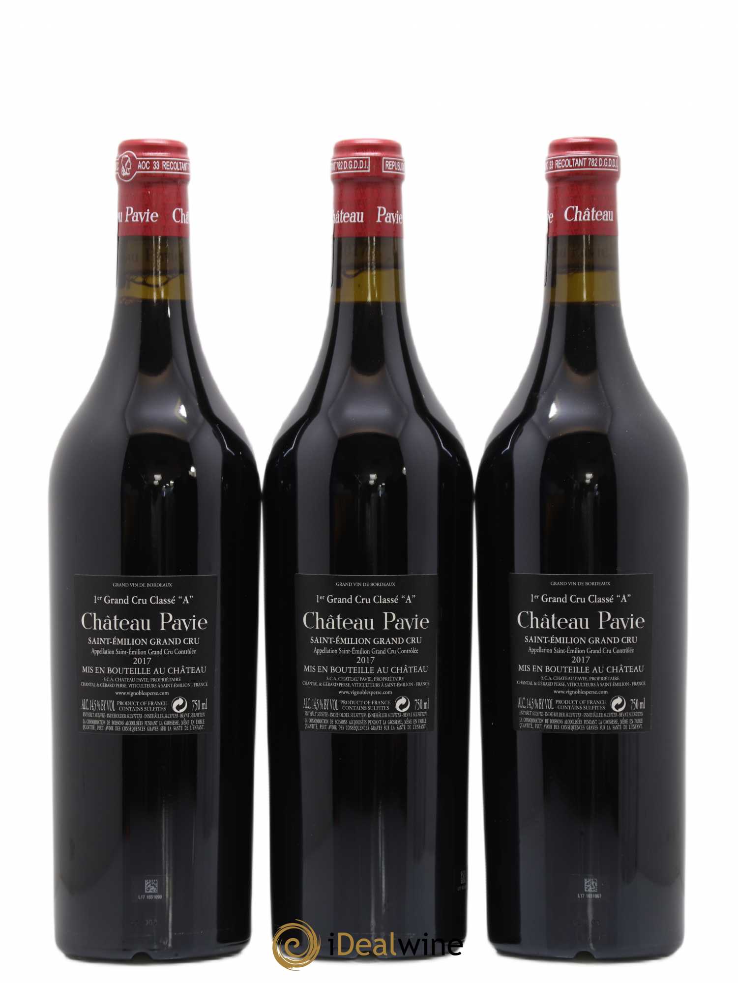 Château Pavie 1er Grand Cru Classé A 2017 - Lot de 6 bouteilles - 4