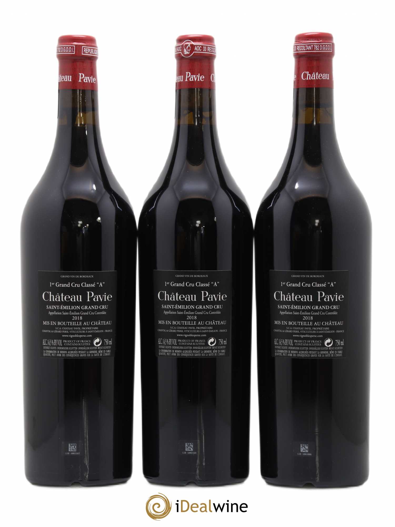 Château Pavie 1er Grand Cru Classé A 2018 - Lot de 6 bouteilles - 2