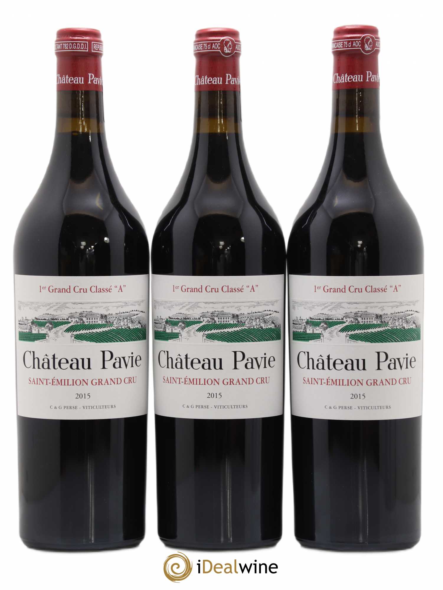 Château Pavie 1er Grand Cru Classé A 2015 - Lot de 6 bouteilles - 3