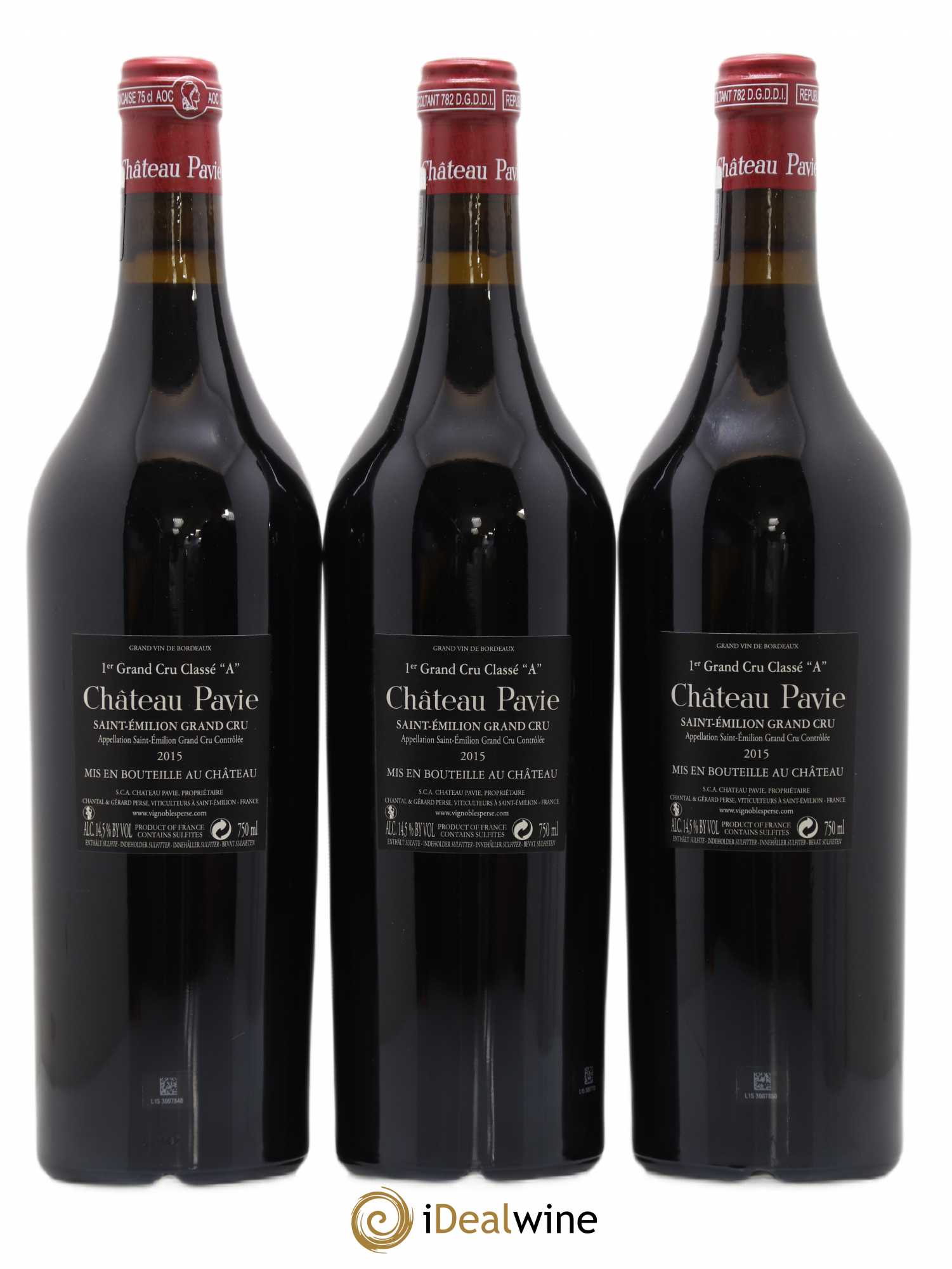 Château Pavie 1er Grand Cru Classé A 2015 - Lot de 6 bouteilles - 4