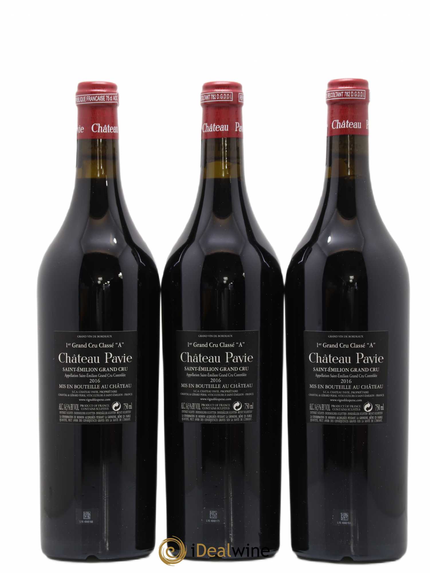 Château Pavie 1er Grand Cru Classé A 2016 - Lot de 6 bouteilles - 4