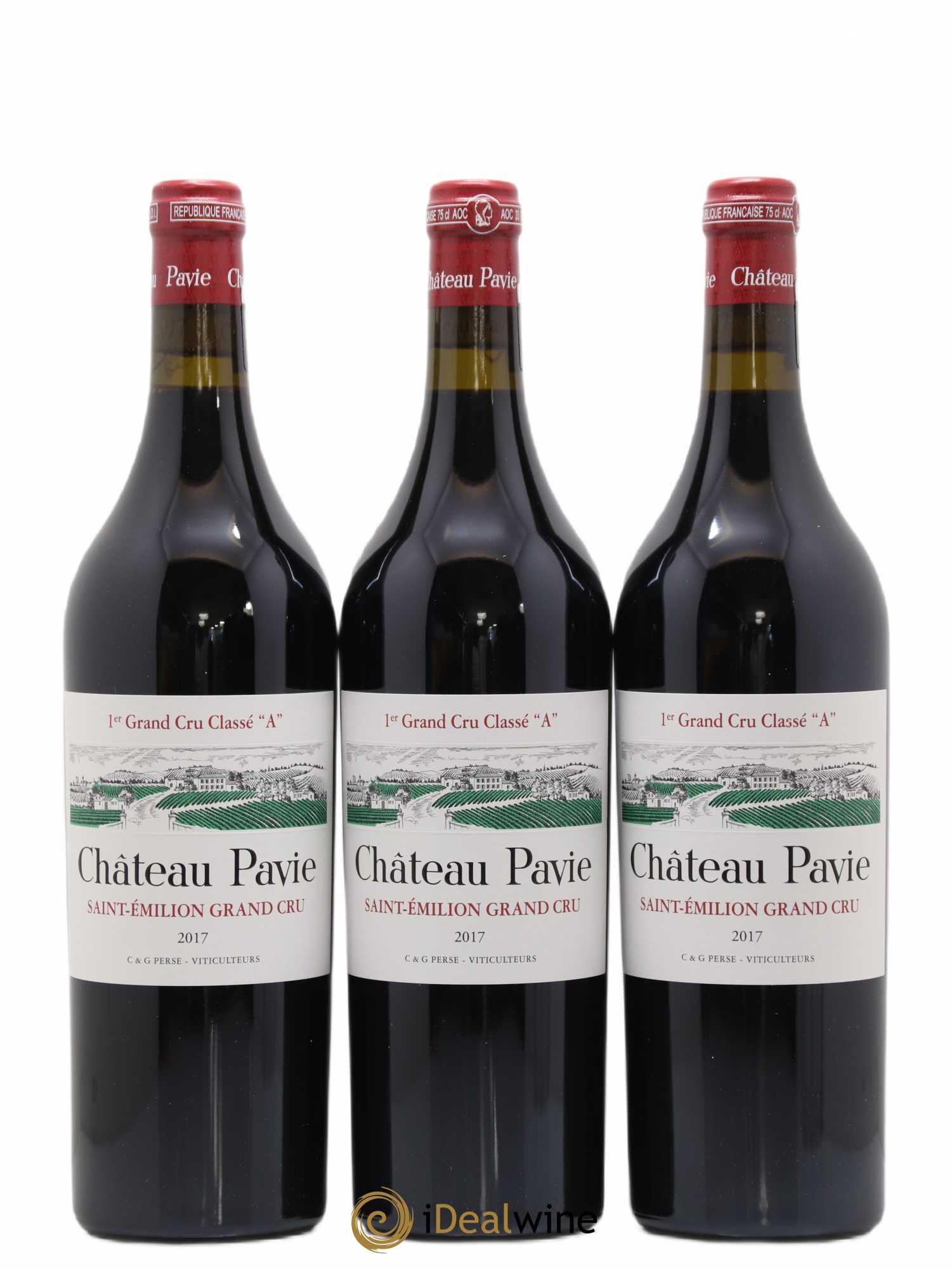 Château Pavie 1er Grand Cru Classé A 2017 - Lot de 6 bouteilles - 3
