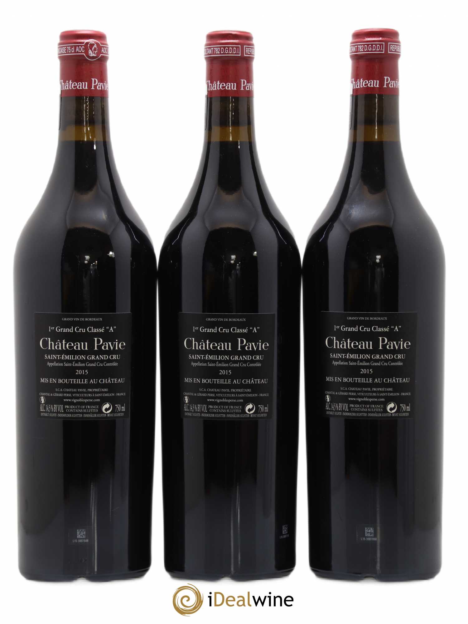 Château Pavie 1er Grand Cru Classé A 2015 - Lot de 6 bouteilles - 2